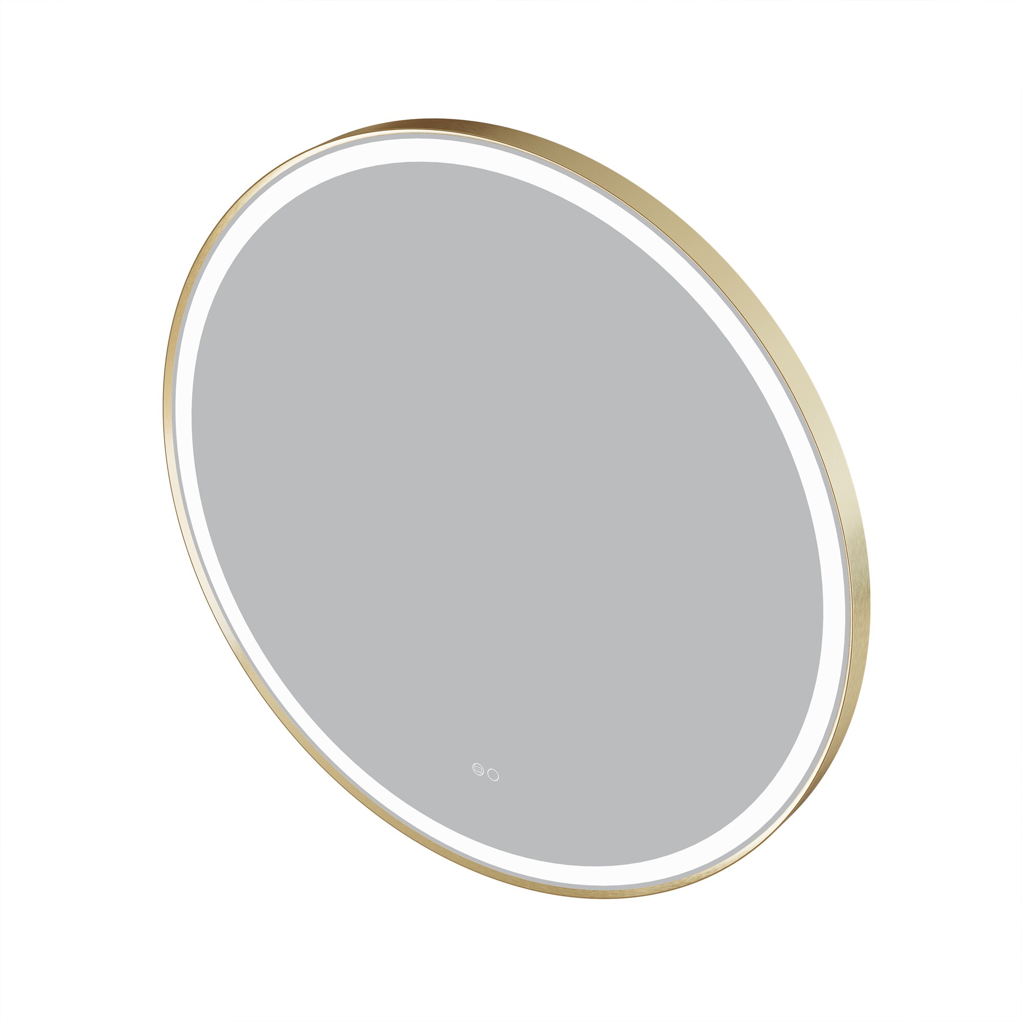 WELLFOR W9RD3636BG Framed-Bath-Mirrors - View #11