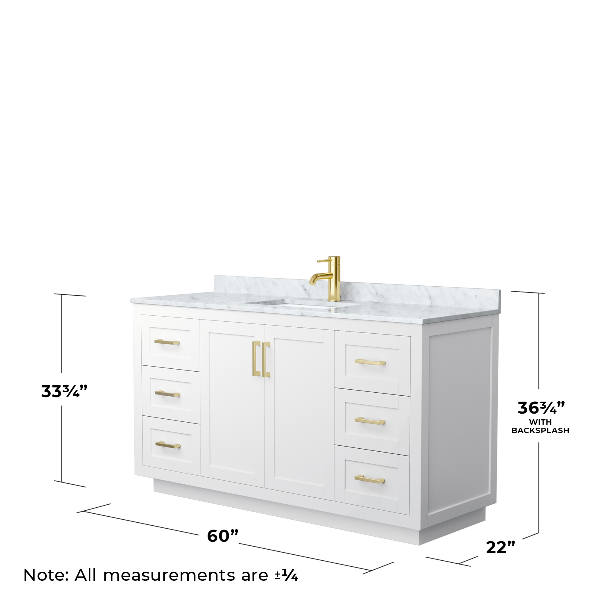 Wyndham Collection WCF292960SWGCMUNSMXX Bath-Vanity-Combo - View #5