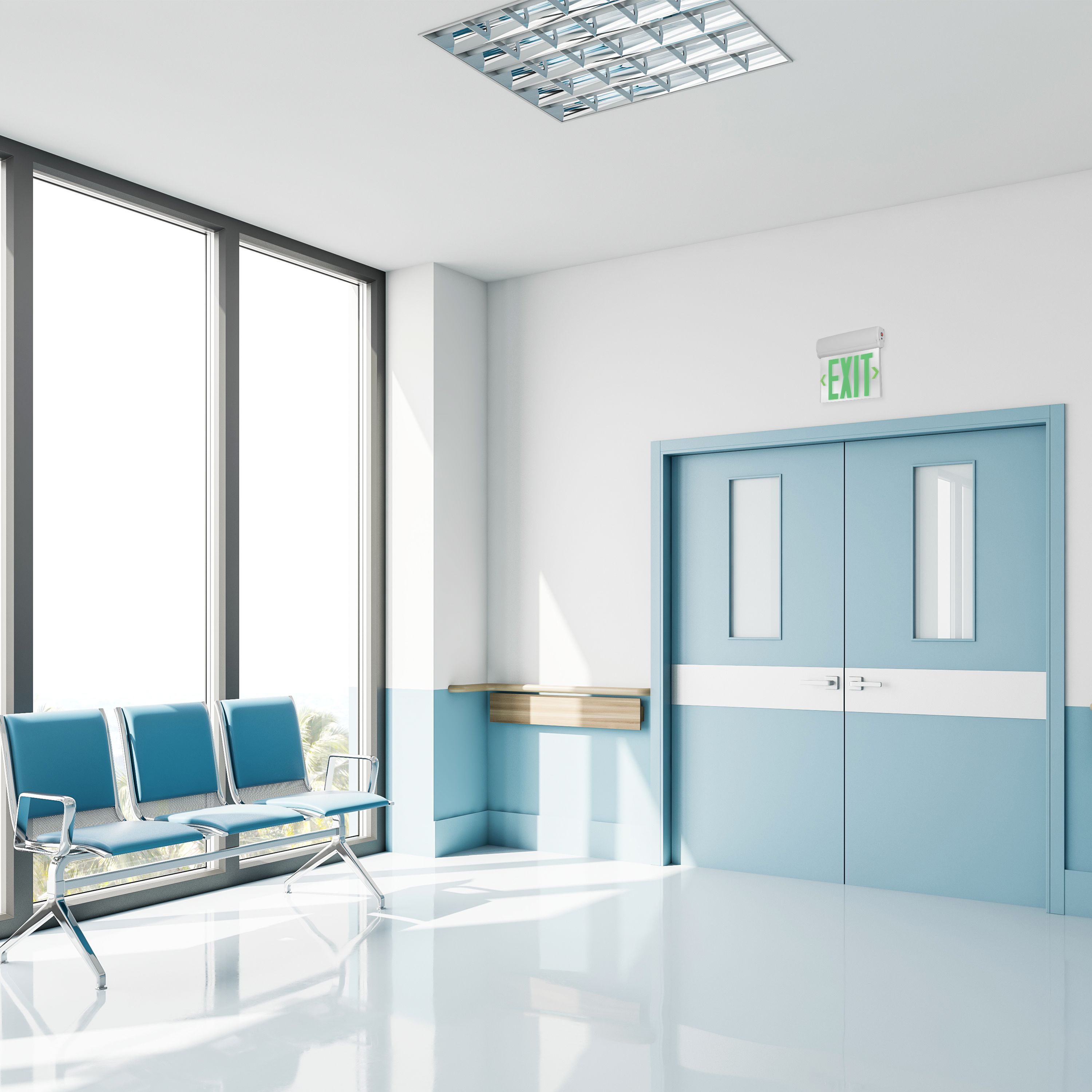 Nicor Lighting EXL220UNVMRG2 Emergency-Exit-Lighting - View #8