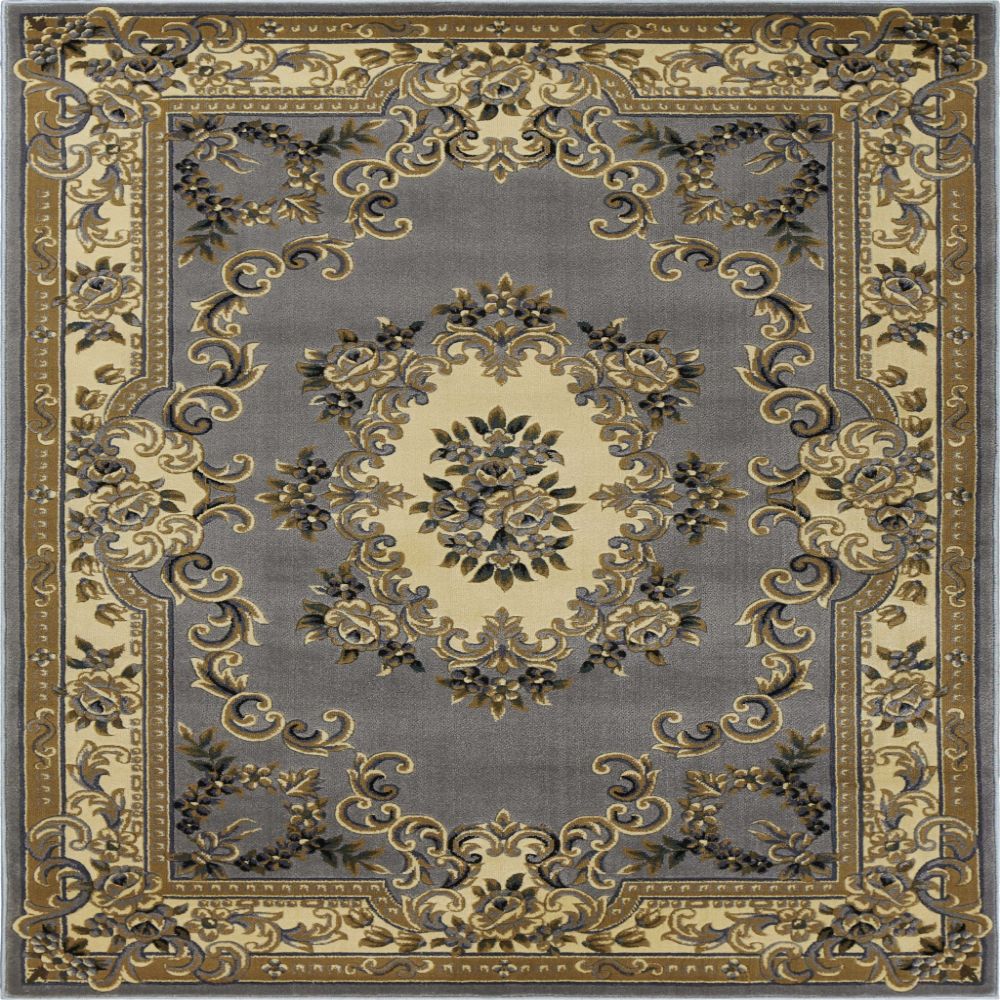 HomeRoots 353283 Bernadette 2 X 3 (ft) Rag Slate Blue Indoor Border Area Rug