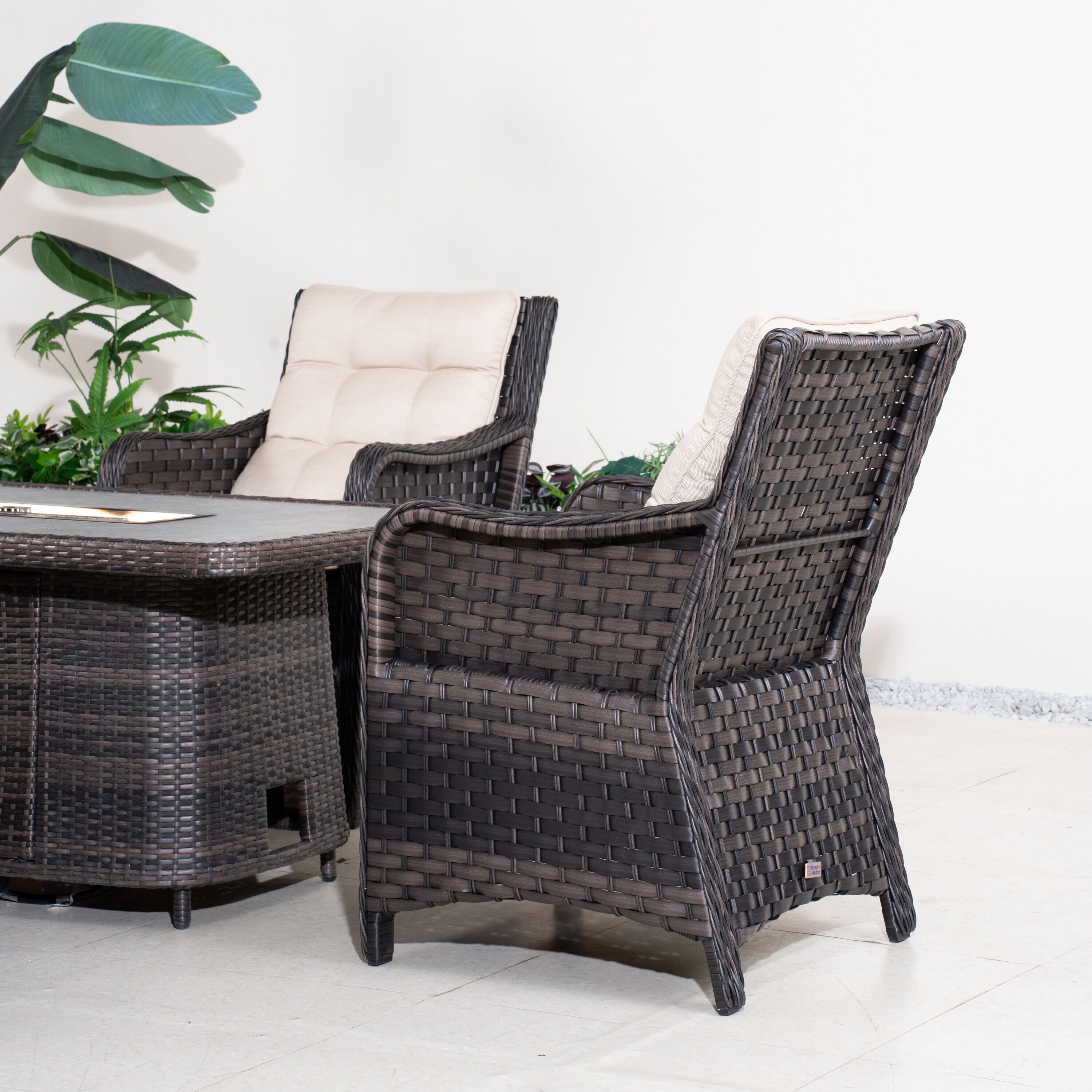 Direct Wicker DWG-2403RT&013-BR Patio-Dining-Sets - View #4