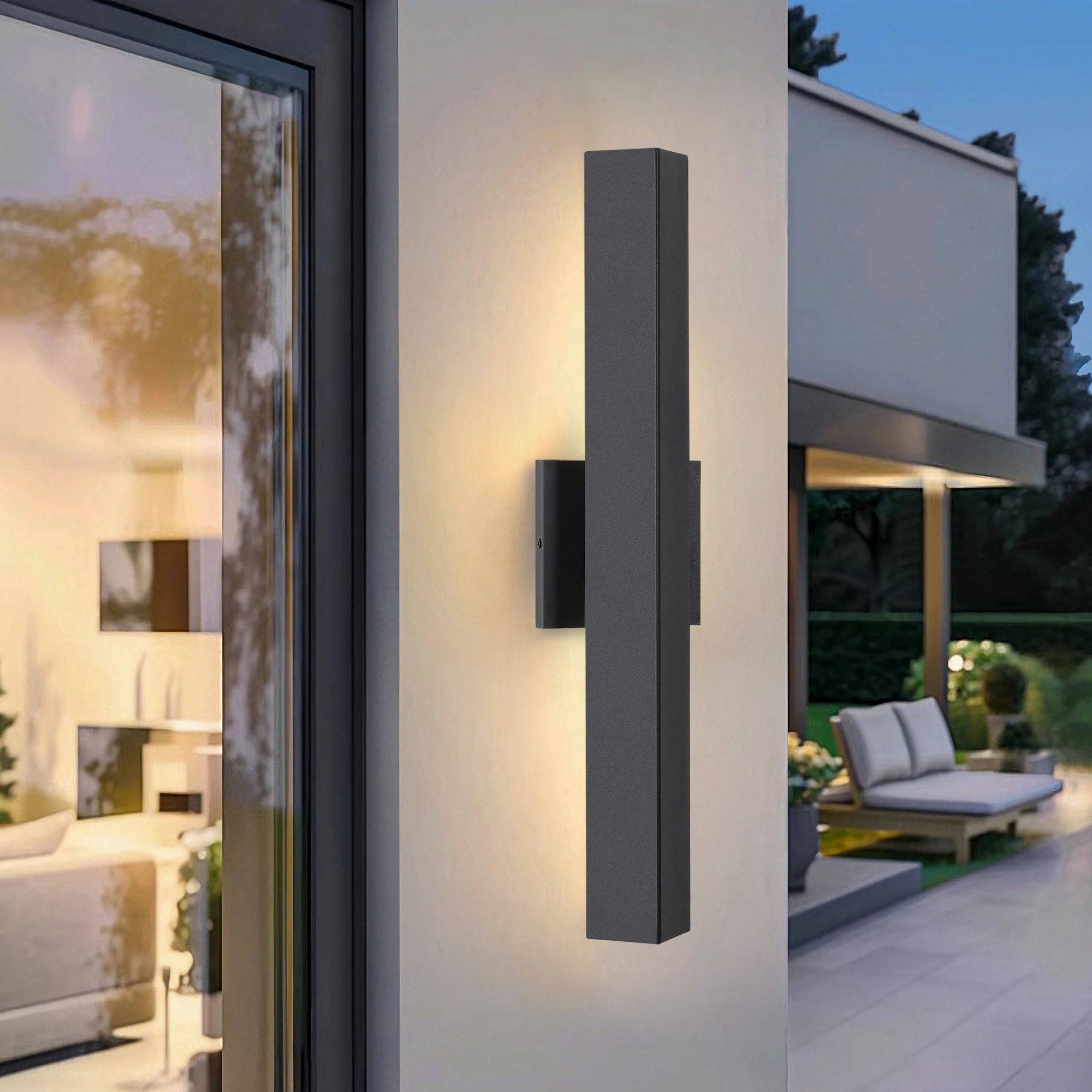 LamQee 06FTL0301ABB Outdoor-Wall-Lighting - View #2