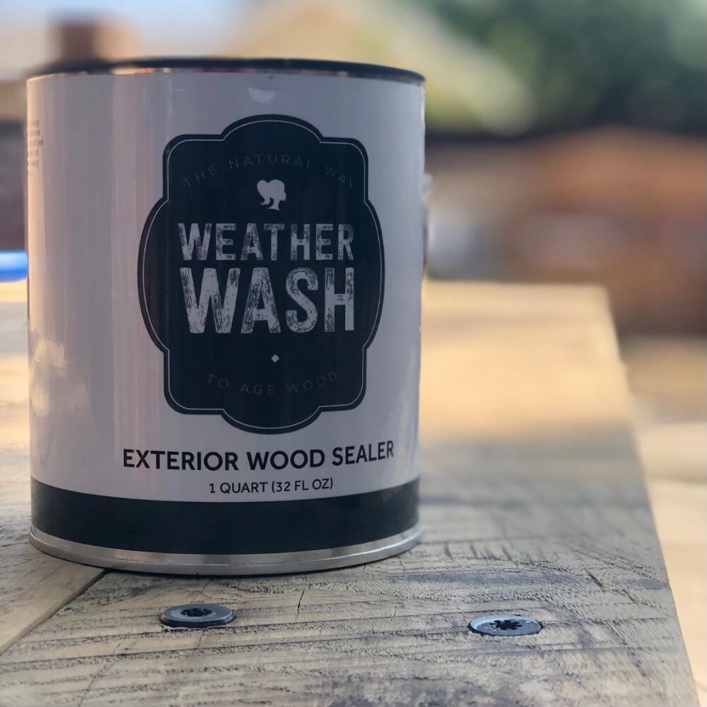 WEATHERWASH Weather Wash Transparent Exterior Wood Stain (1-Gallon) in ...