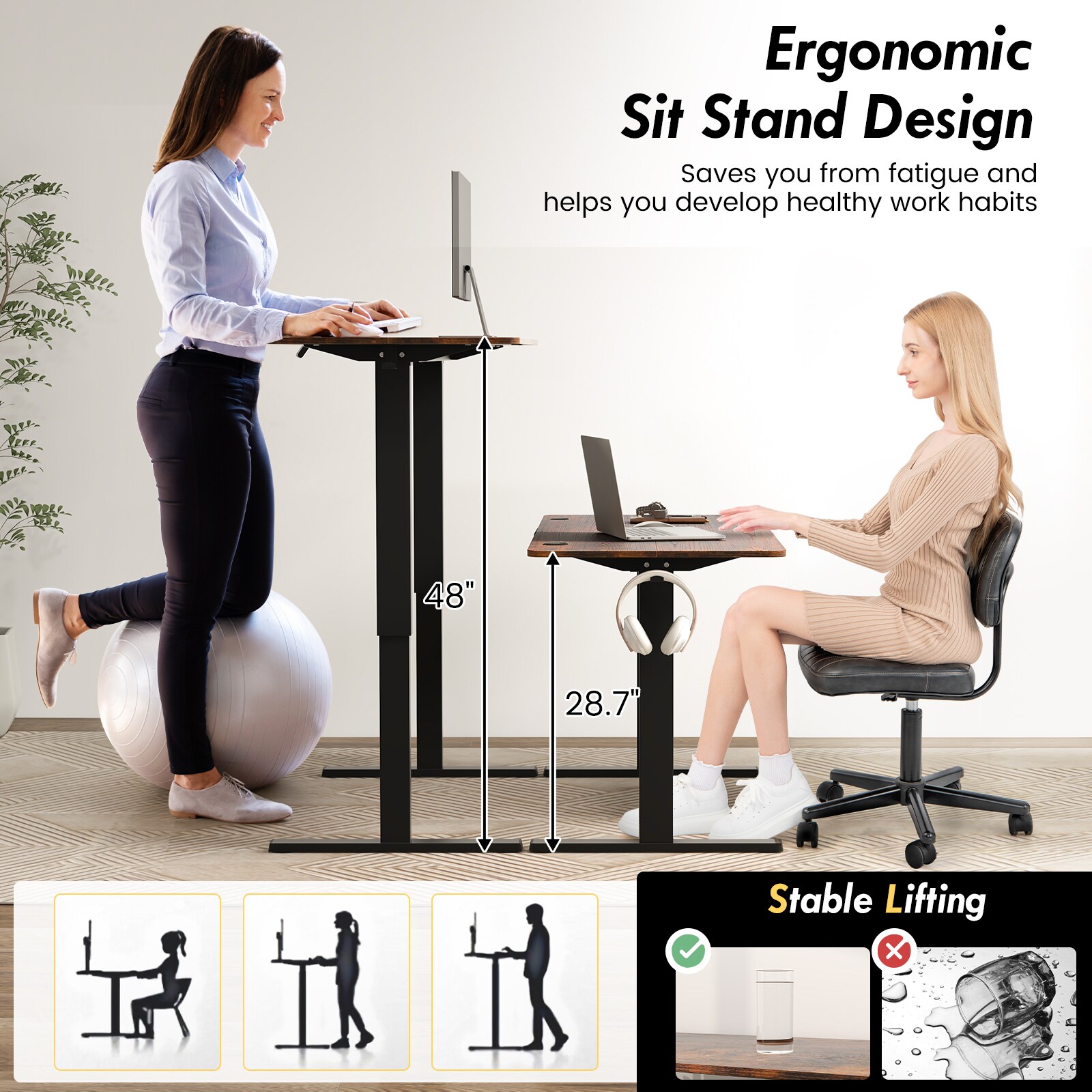 Slickblue D-CO-NB-SU80601BC desks - View #3