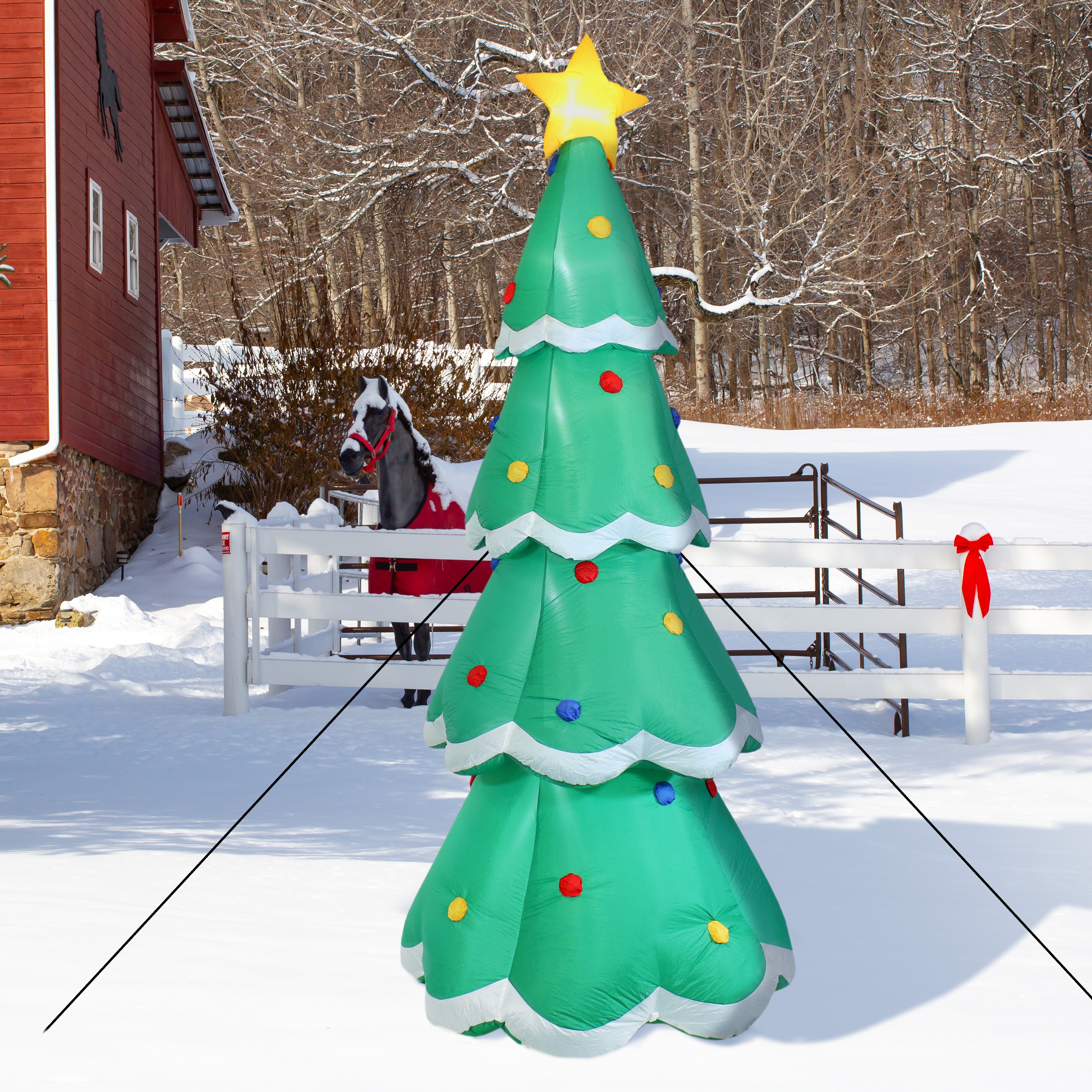 Sunnydaze Decor LDE-966 Christmas-Inflatables - View #7
