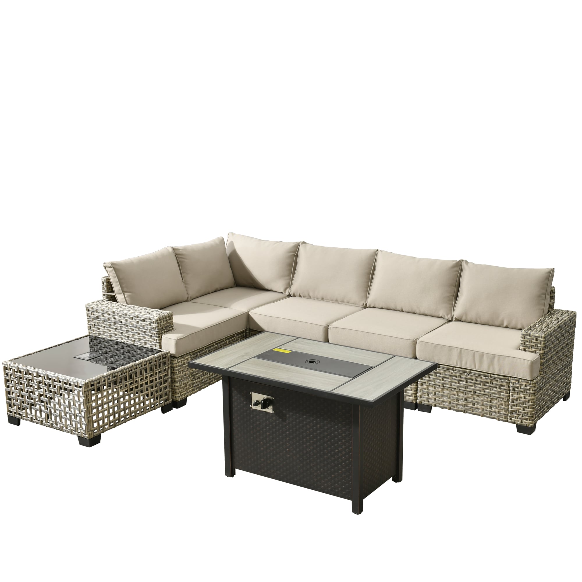 ALTRIGUS 6L-CFP03-TBS607-AL Patio-Conversation-Sets - View #2