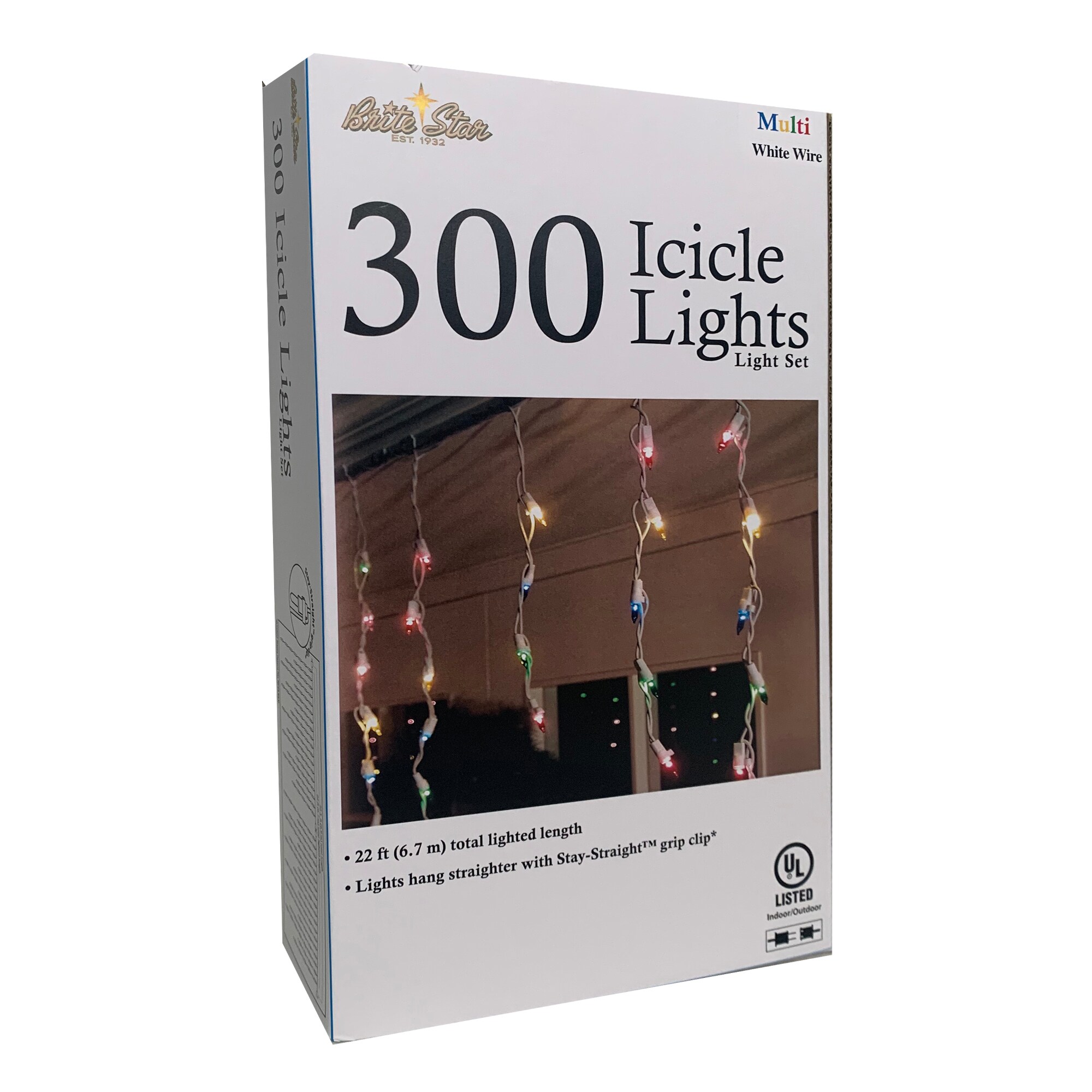 Brite Star 36-730-00 Christmas-Icicle-Lights - View #2