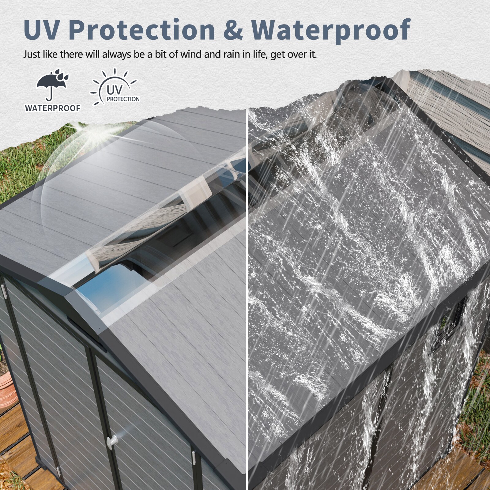 Wooakway FXLS0604-603Z314 Metal-Storage-Buildings-Sheds - View #4