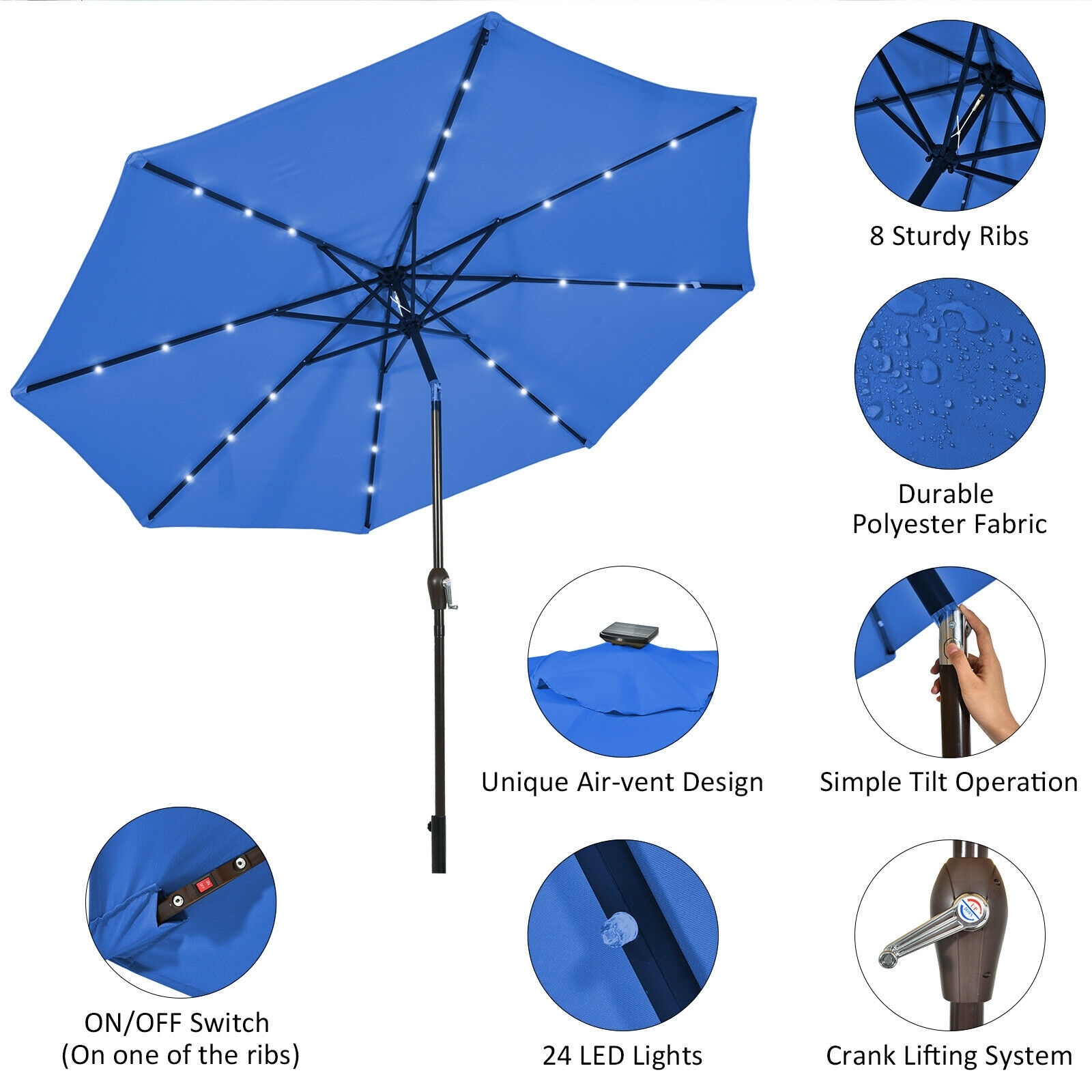 Forclover HYFAS37NY Umbrellas-2 - View #2