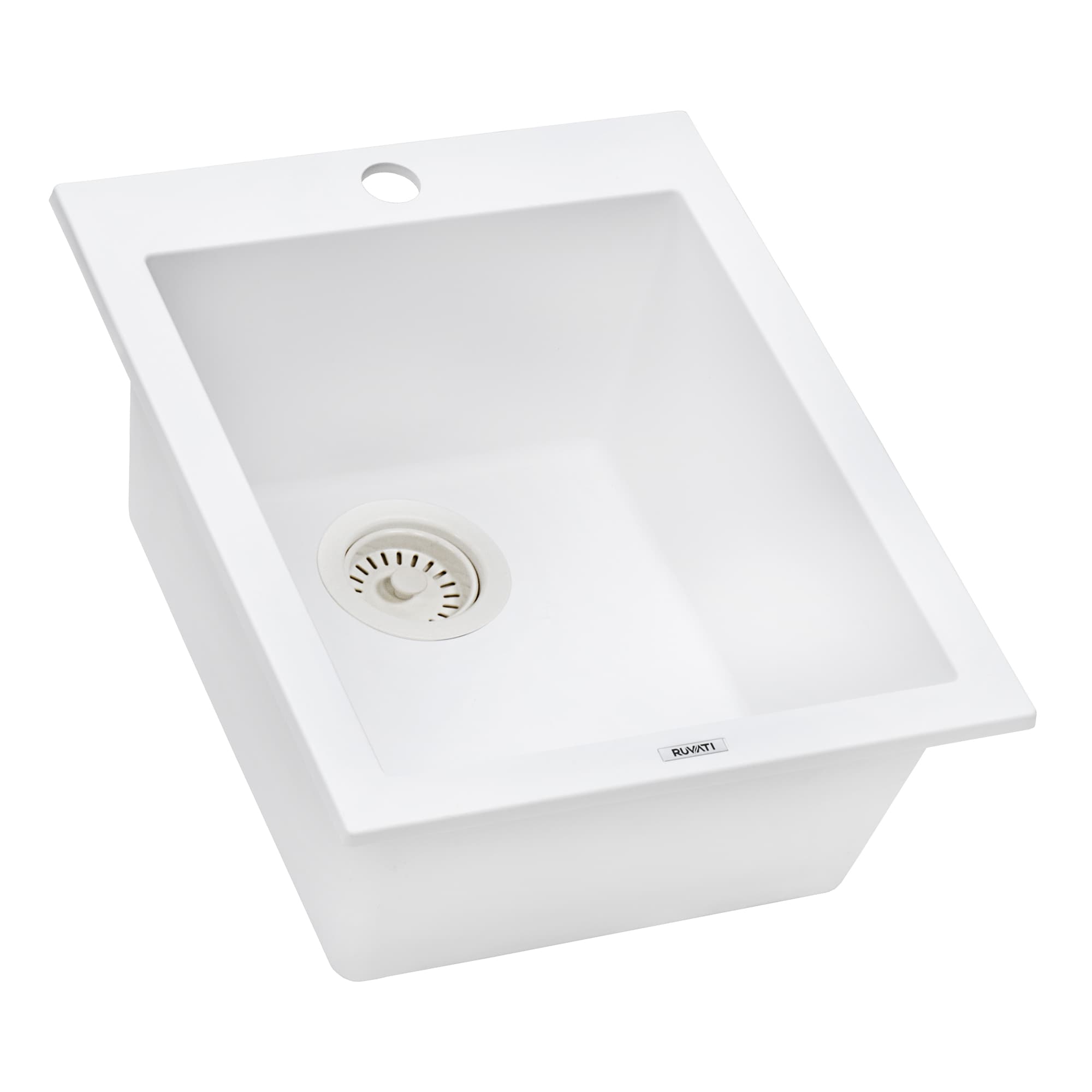 Ruvati RVG1016WH Kitchen-Sinks - View #3