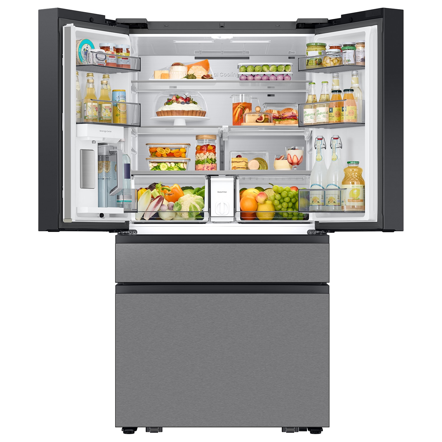 Samsung RF90F29EECR French-Door-Refrigerators - View #5