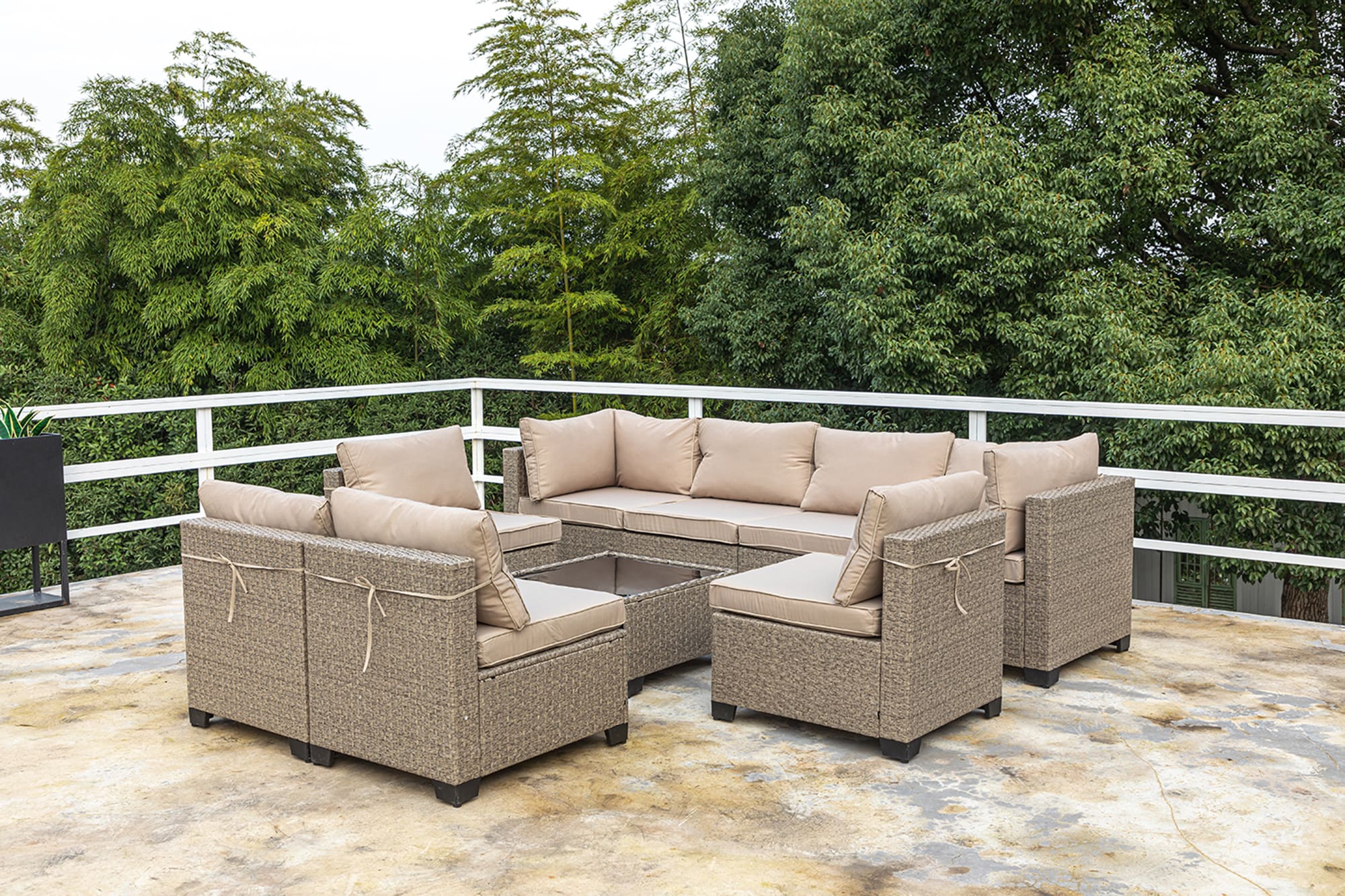 SINOFURN SYA330123BG Patio-Sofas-Daybeds - View #7