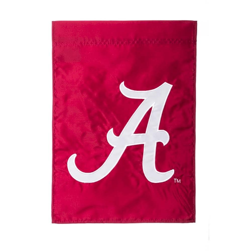 Team Sports America 16924E 1.04-ft W x 1.5-ft H Collegiate Embroidered Garden Flag