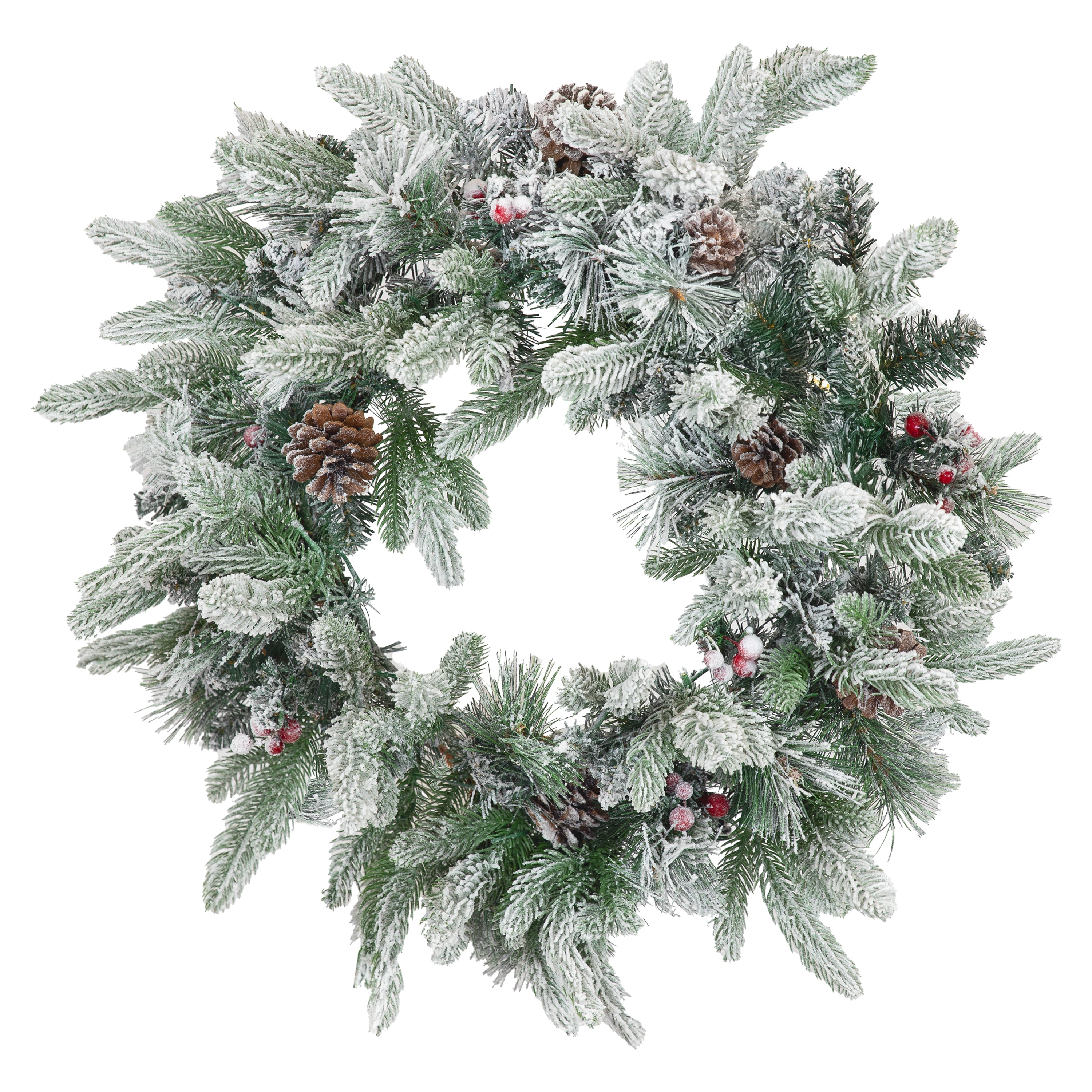 Sunnydaze Decor LSR-0481 Artificial-Christmas-Wreaths - View #5