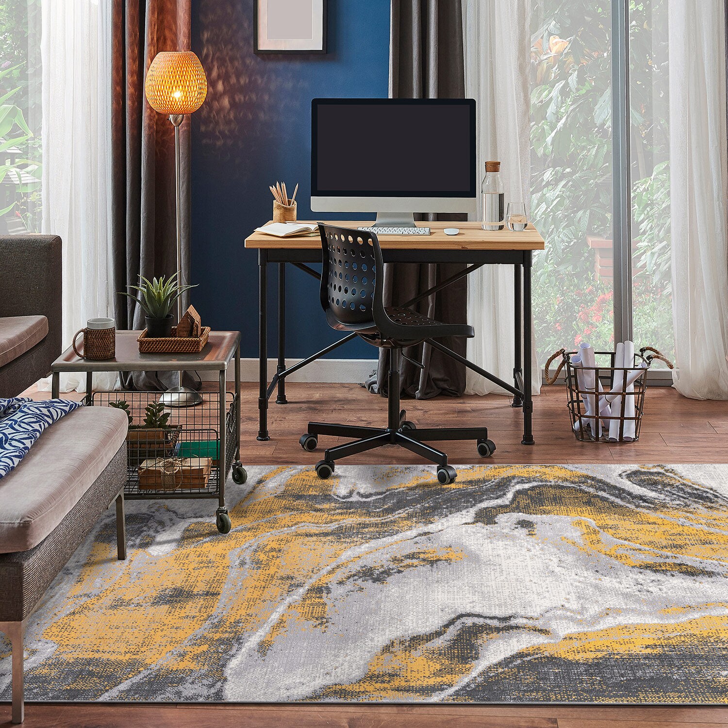 World Rug Gallery 2091YELLOW5X7 rugs - View #8