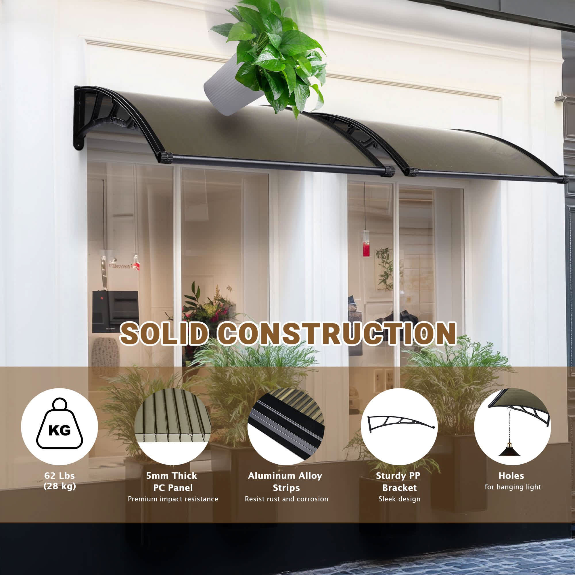 Yescom 07AWN004-40-10-2-LO awnings - View #6