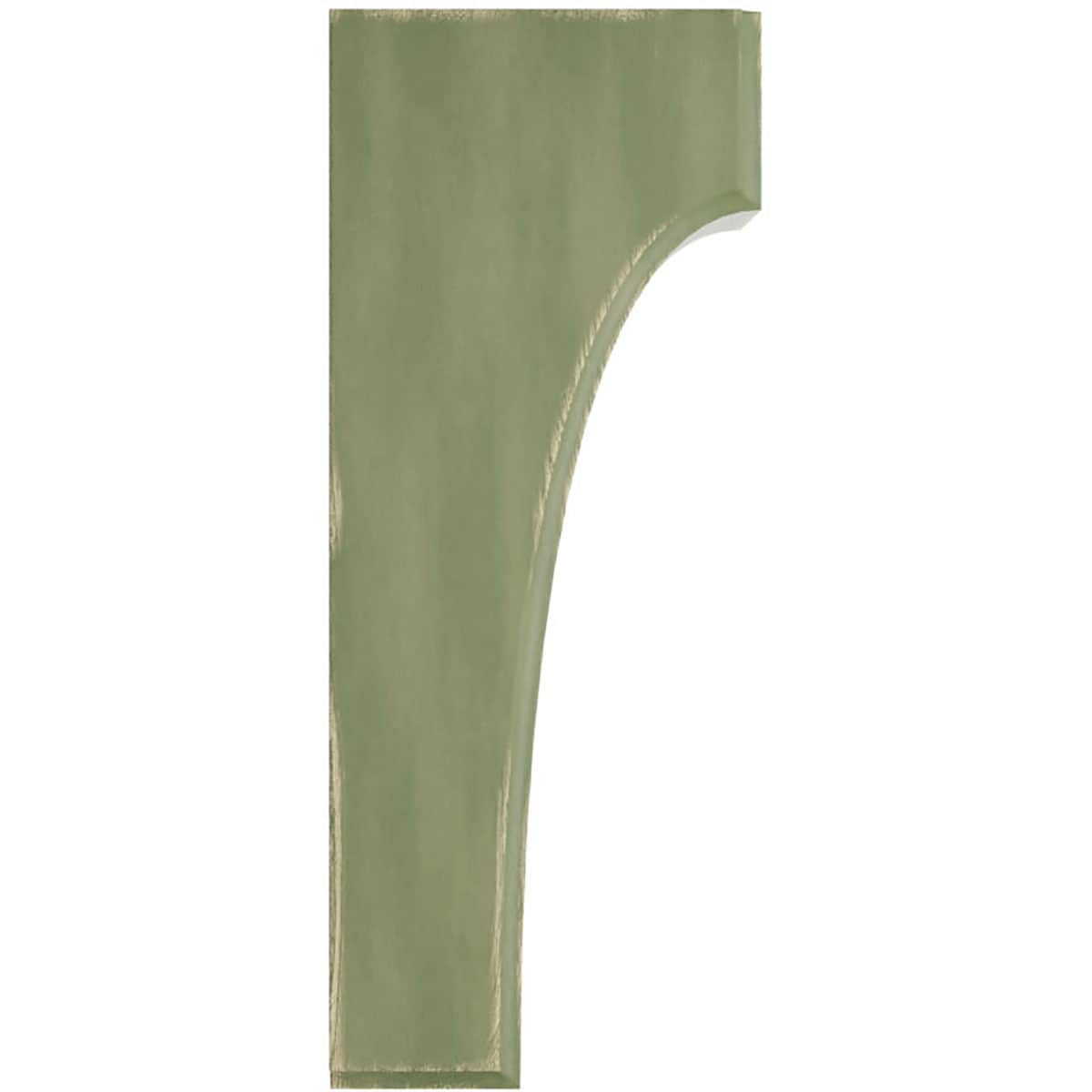 Ekena Millwork BKTWD04X04X10CVGR Exterior-Brackets-Braces - View #3