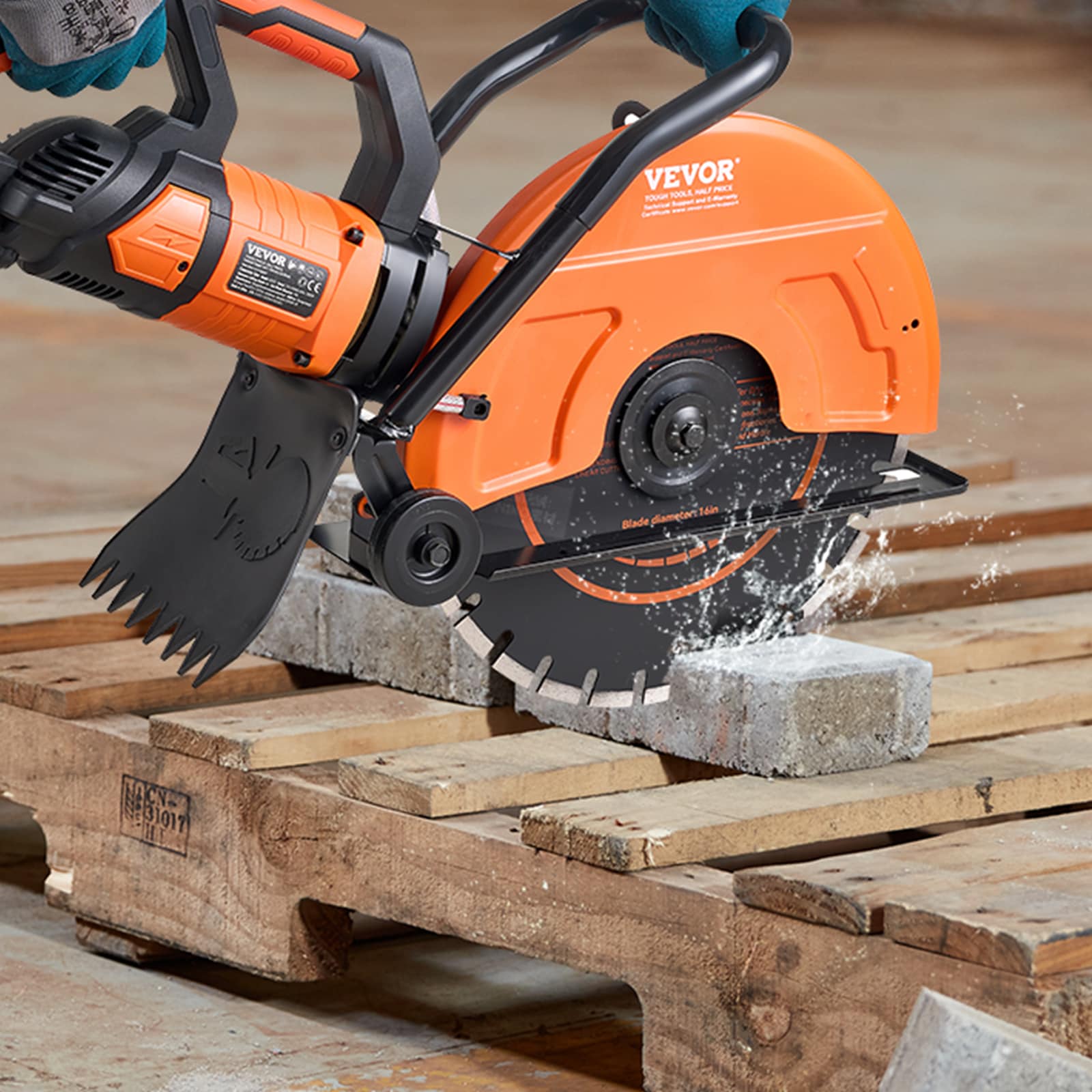 VEVOR D3200W16IN6INQIFQV1 Masonry-Saws - View #2