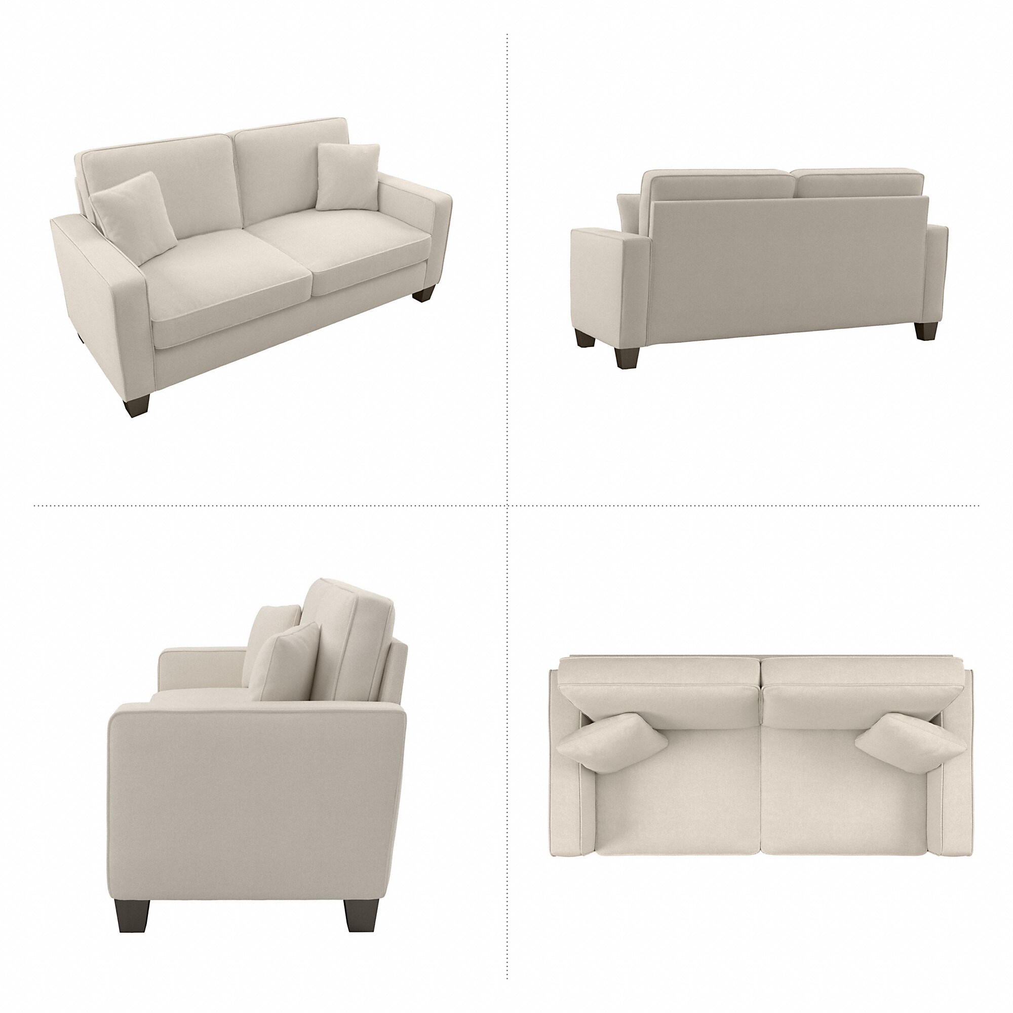 Bush Furniture SNJ73SCRH-03K Sofas-Loveseats - View #4