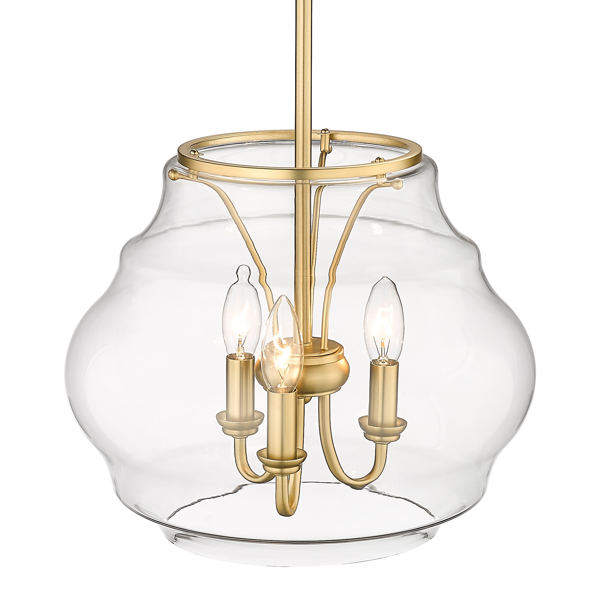 Golden Lighting 1087-3P BCB-CLR Pendant-Lights - View #5