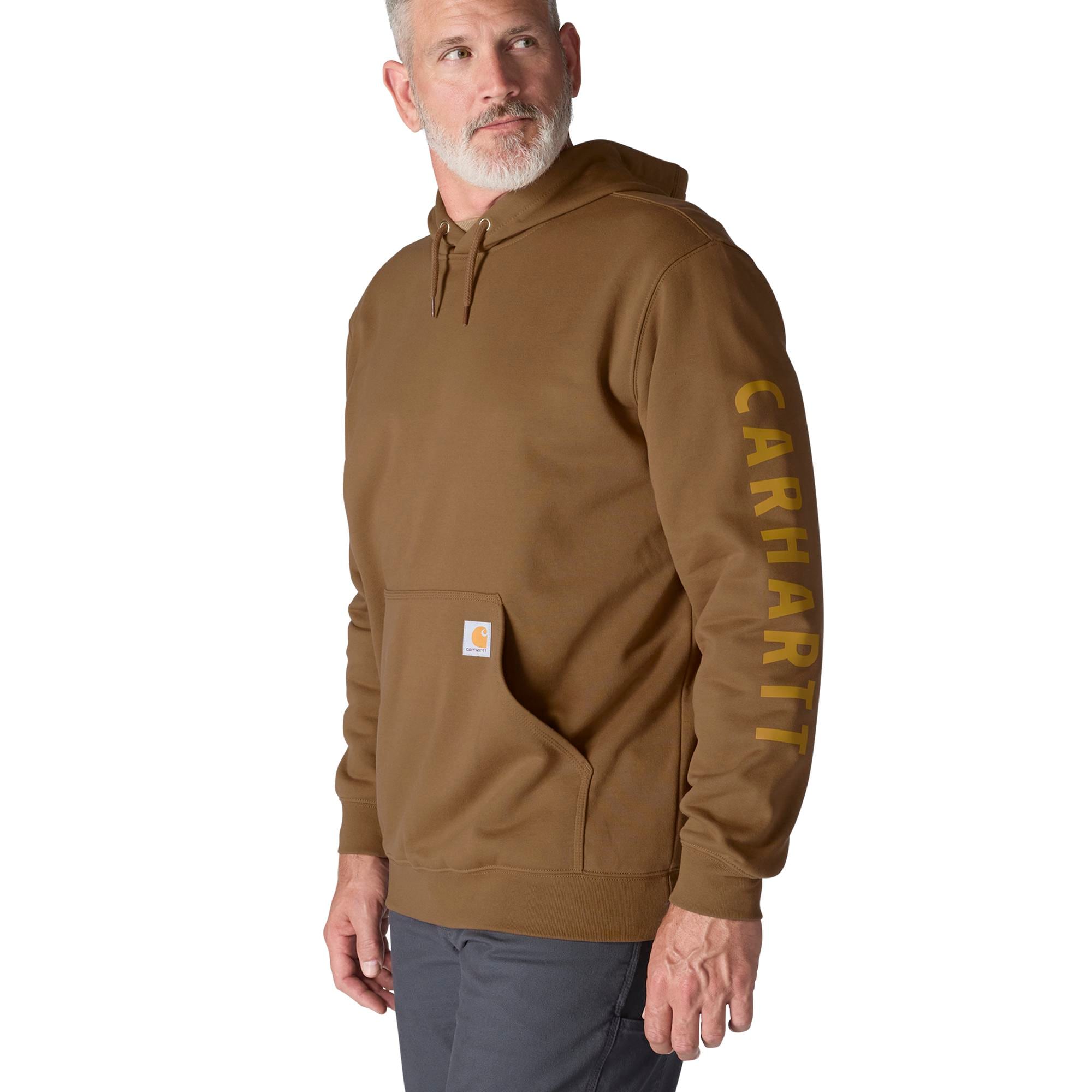 Carhartt 107030-BRNMREG Sweatshirts-Hoodies - Thumbnail View #3