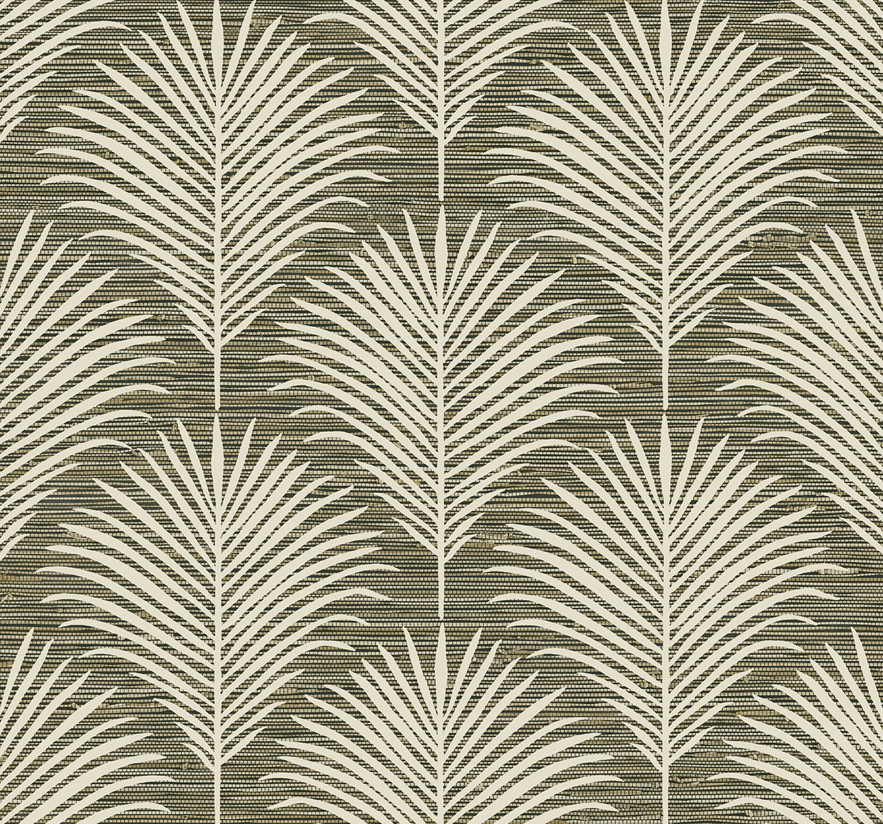 NextWall NW53805 40.5-Sq. Feet Charcoal and Sand Vinyl Floral Self-adhesive Peel and Stick Wallpaper