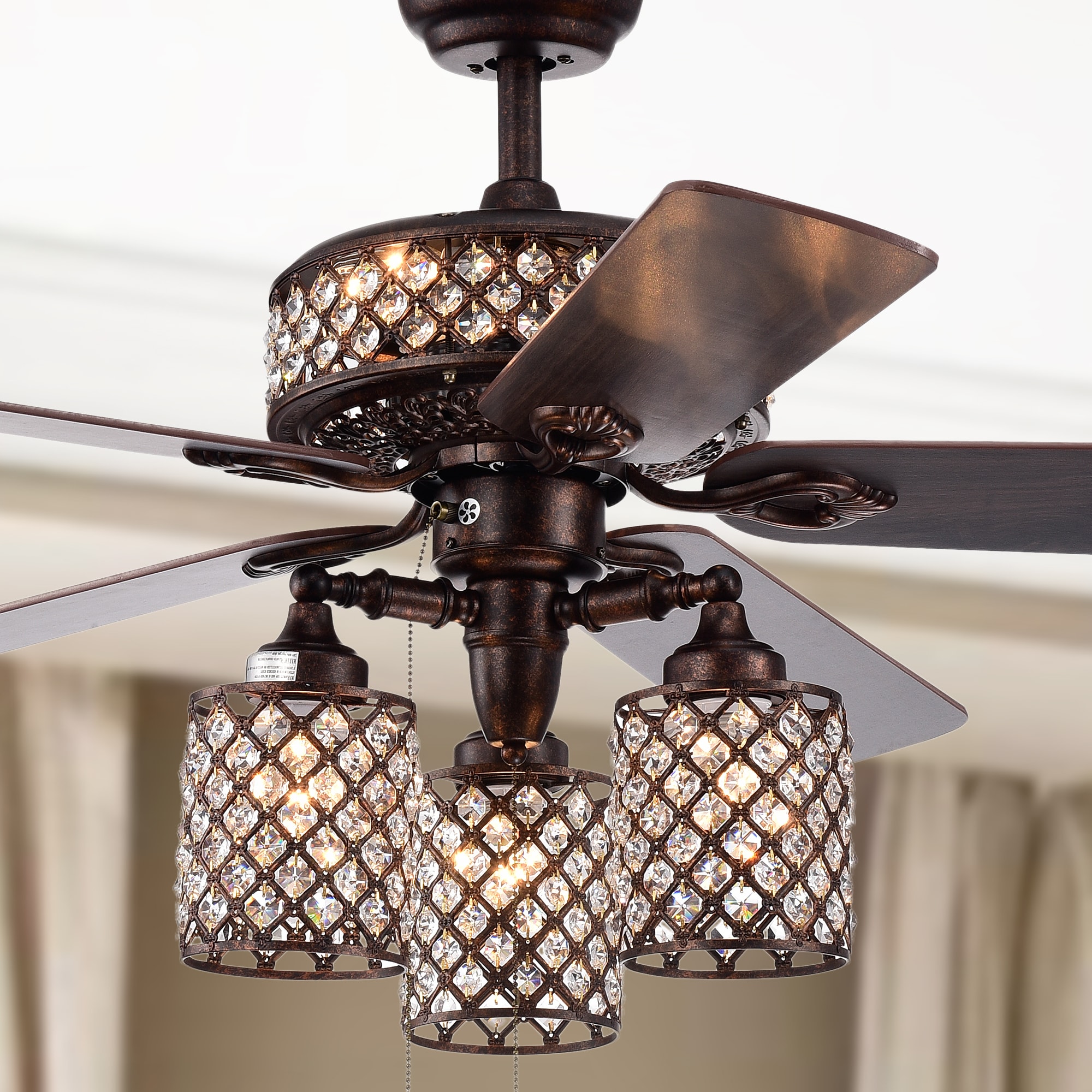 Home Accessories Inc CFL-8347RB Ceiling-Fans - View #5