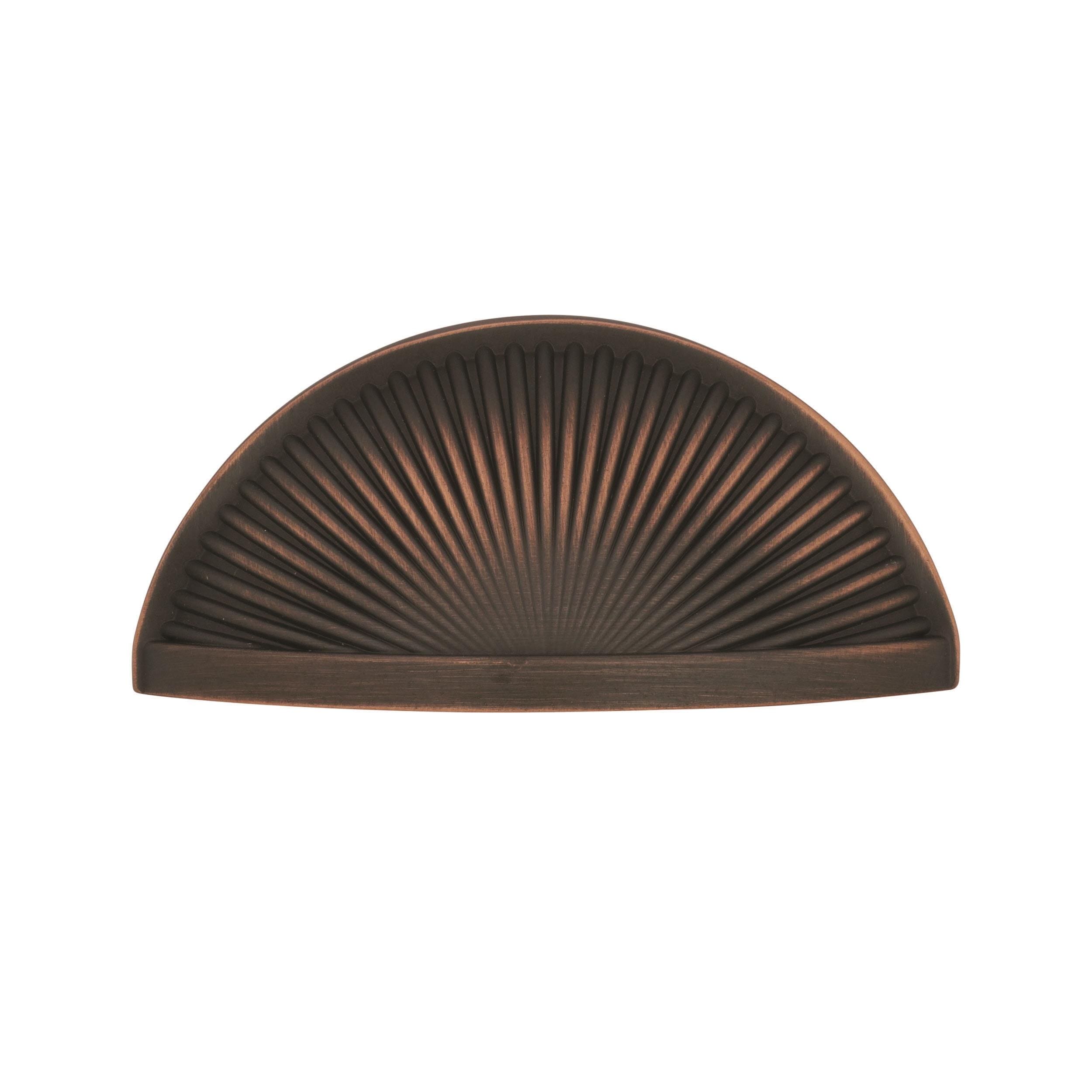 Oil Rubbed Bronze 3" Sea Grass Cabinet Cup Pull
