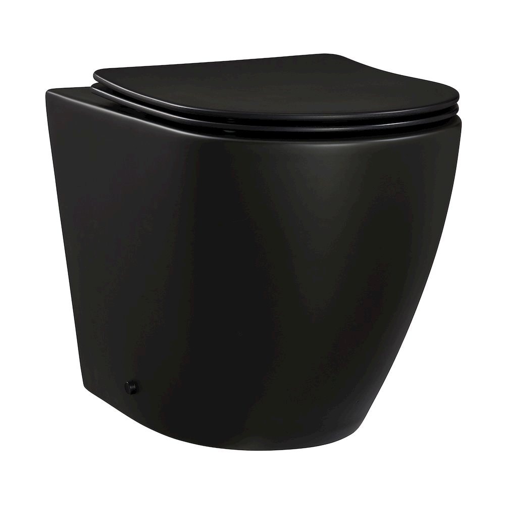 Swiss Madison - St. Tropez Back-to-Wall Elongated Toilet Bowl