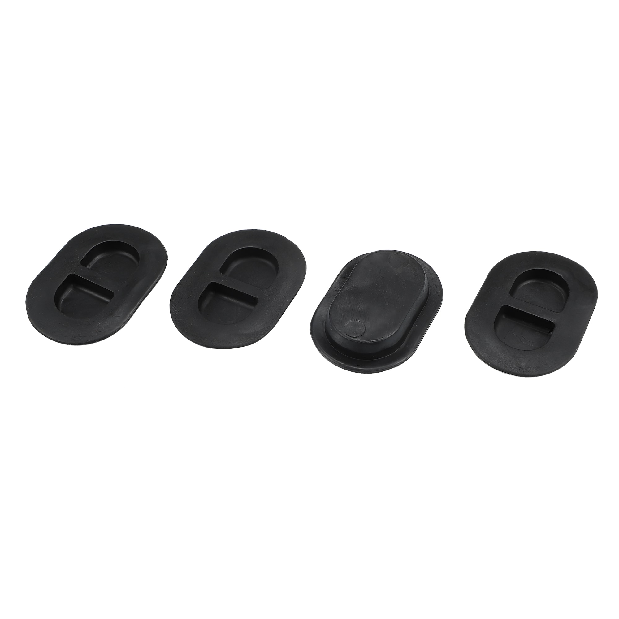 Unique Bargains Floor Plugs for Jeep Wrangler JK JL 2014-2023 Car Floor Pan Drain Plug Rubber Oval Drain Plugs Car Floor Hole Cover for Jeep Gladiator 2020-2023 68194821AA 4pcs #S25123100UX3481