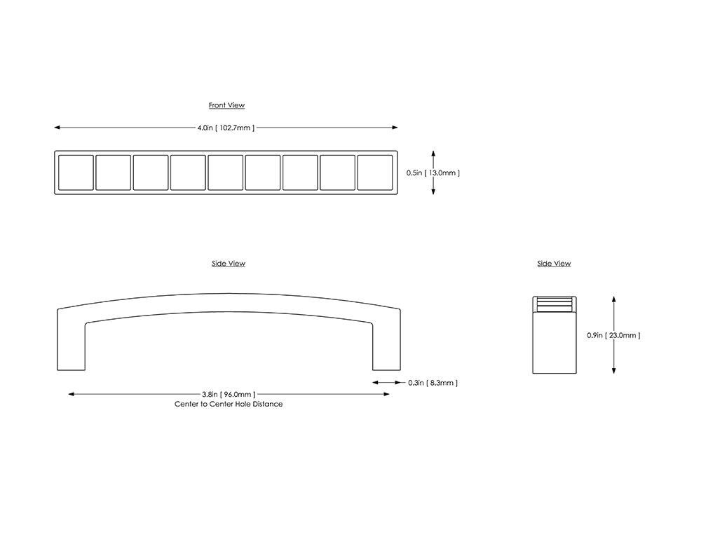 Wisdom Stone 410396CH-MU Cabinet-Pulls - View #2