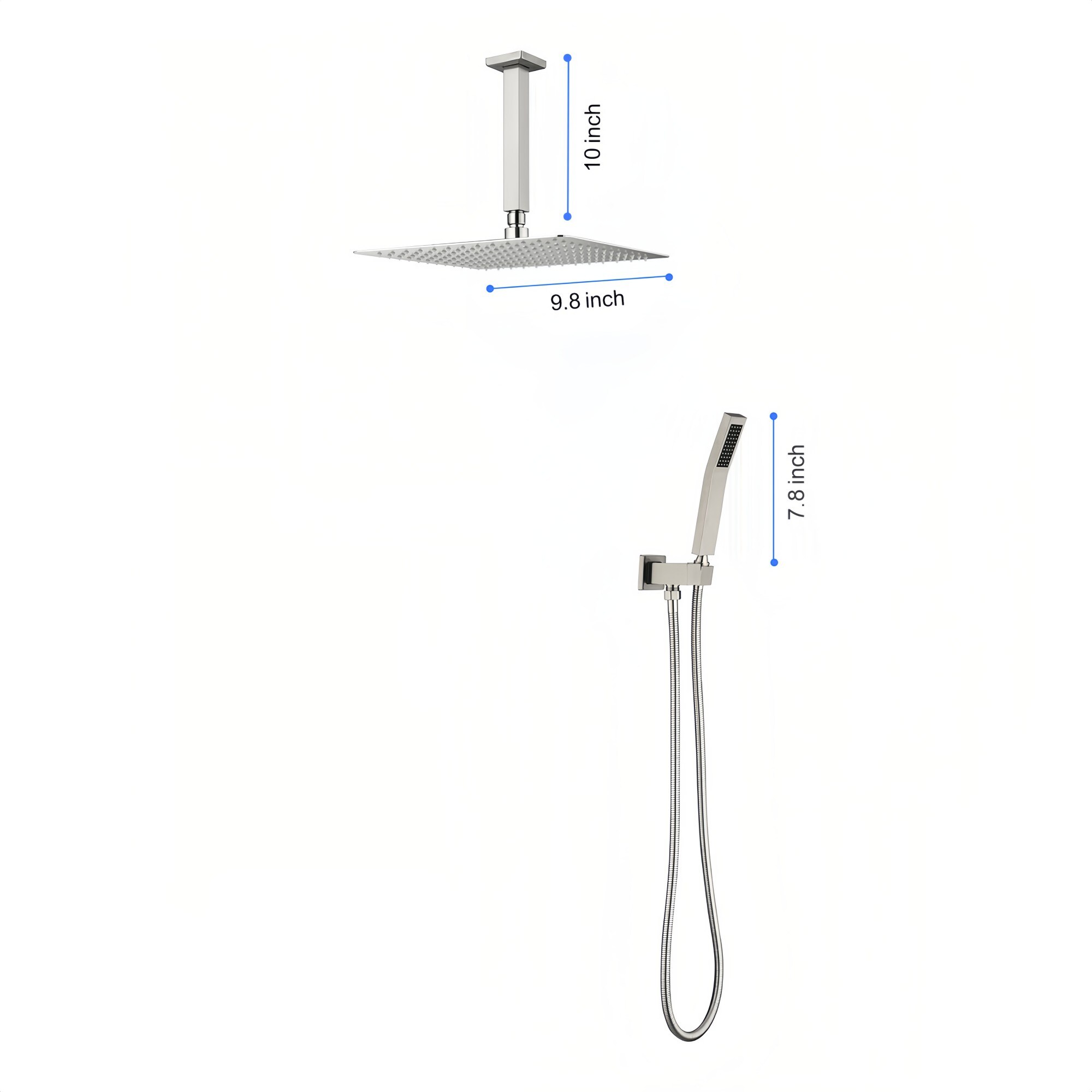 Numhew NHSEAN1698 Fixed-Showerhead - View #9