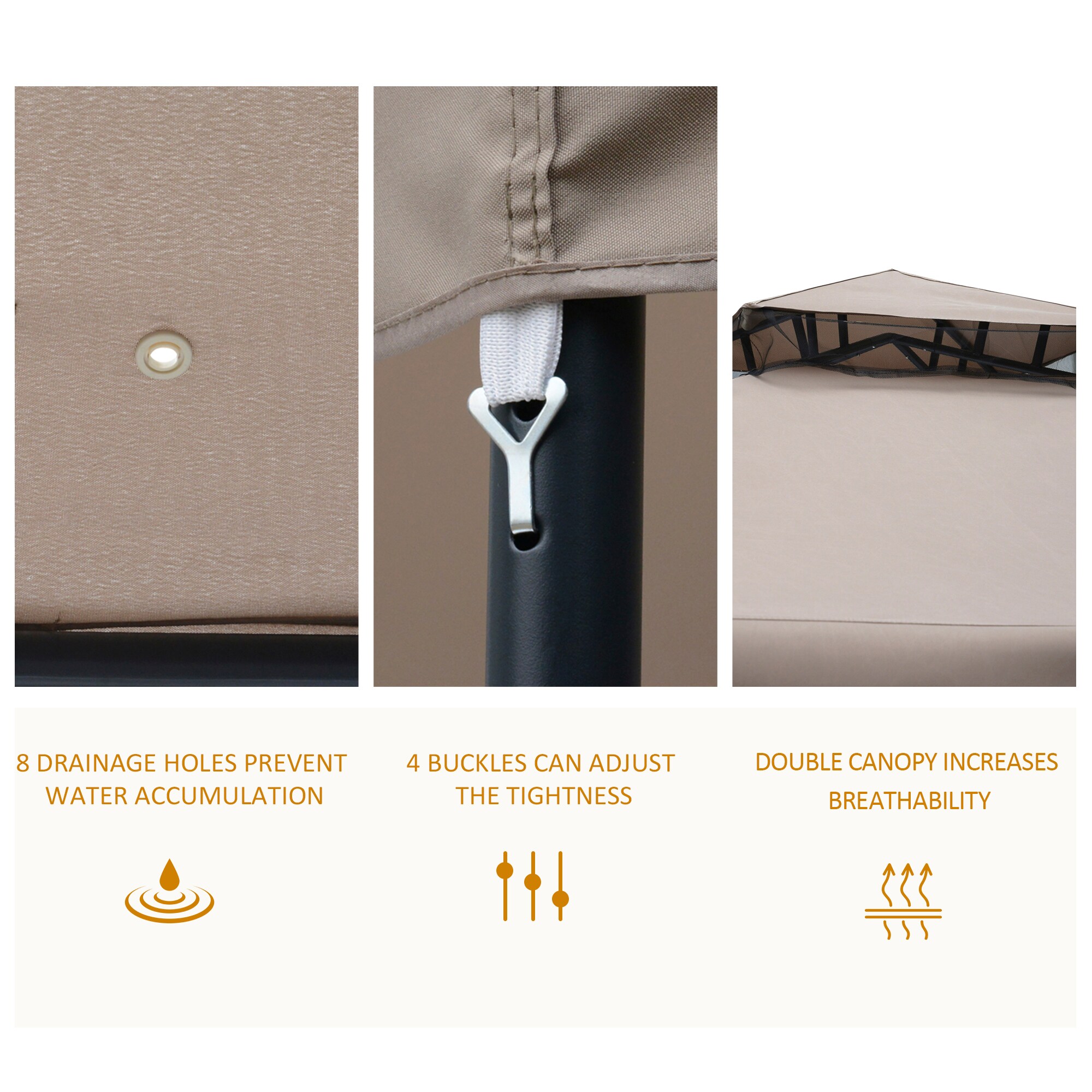 CASAINC BH-922AAA Wood-Resin-Gazebos - View #6