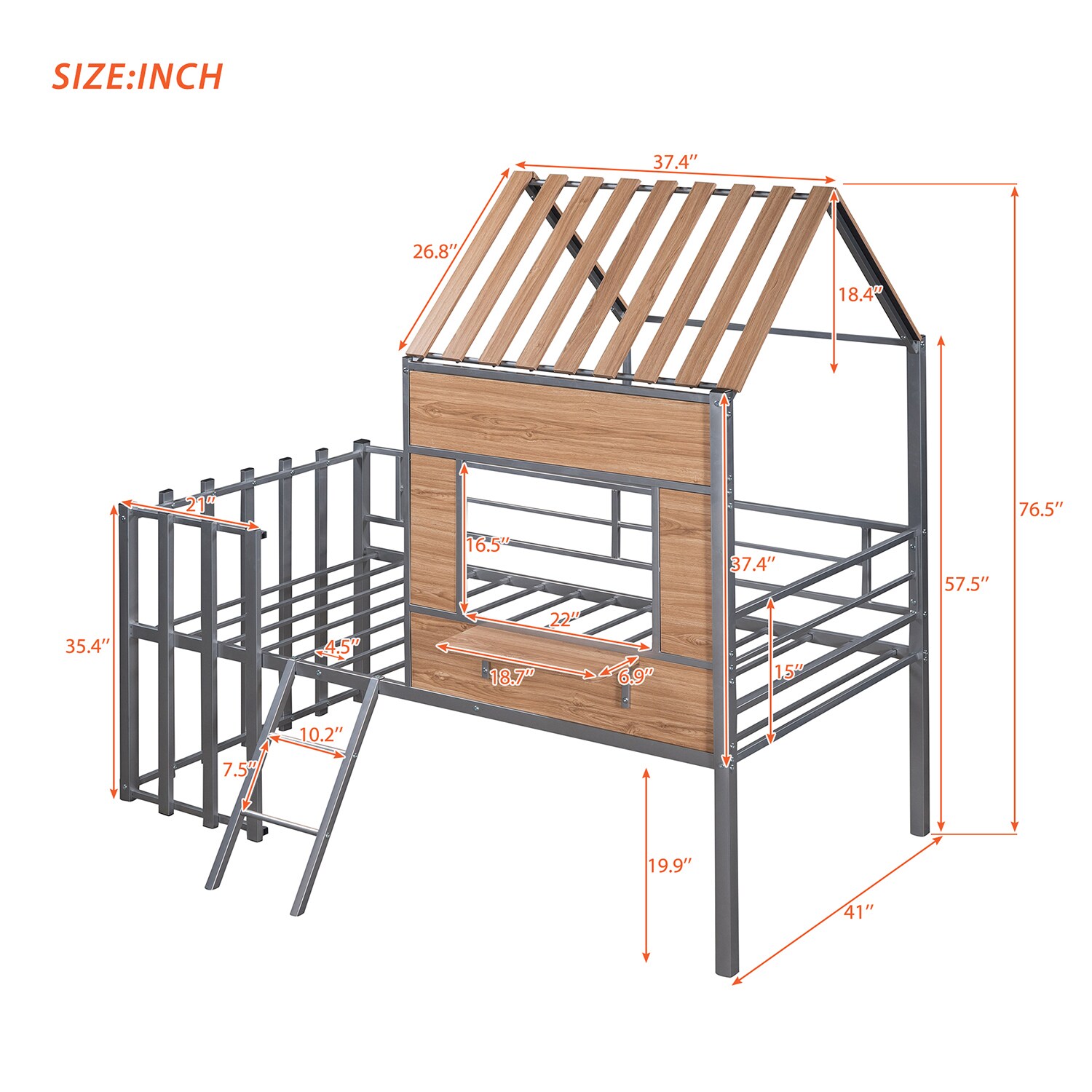 Mondawe OR-M861AN-LF Bunk-Beds - View #8
