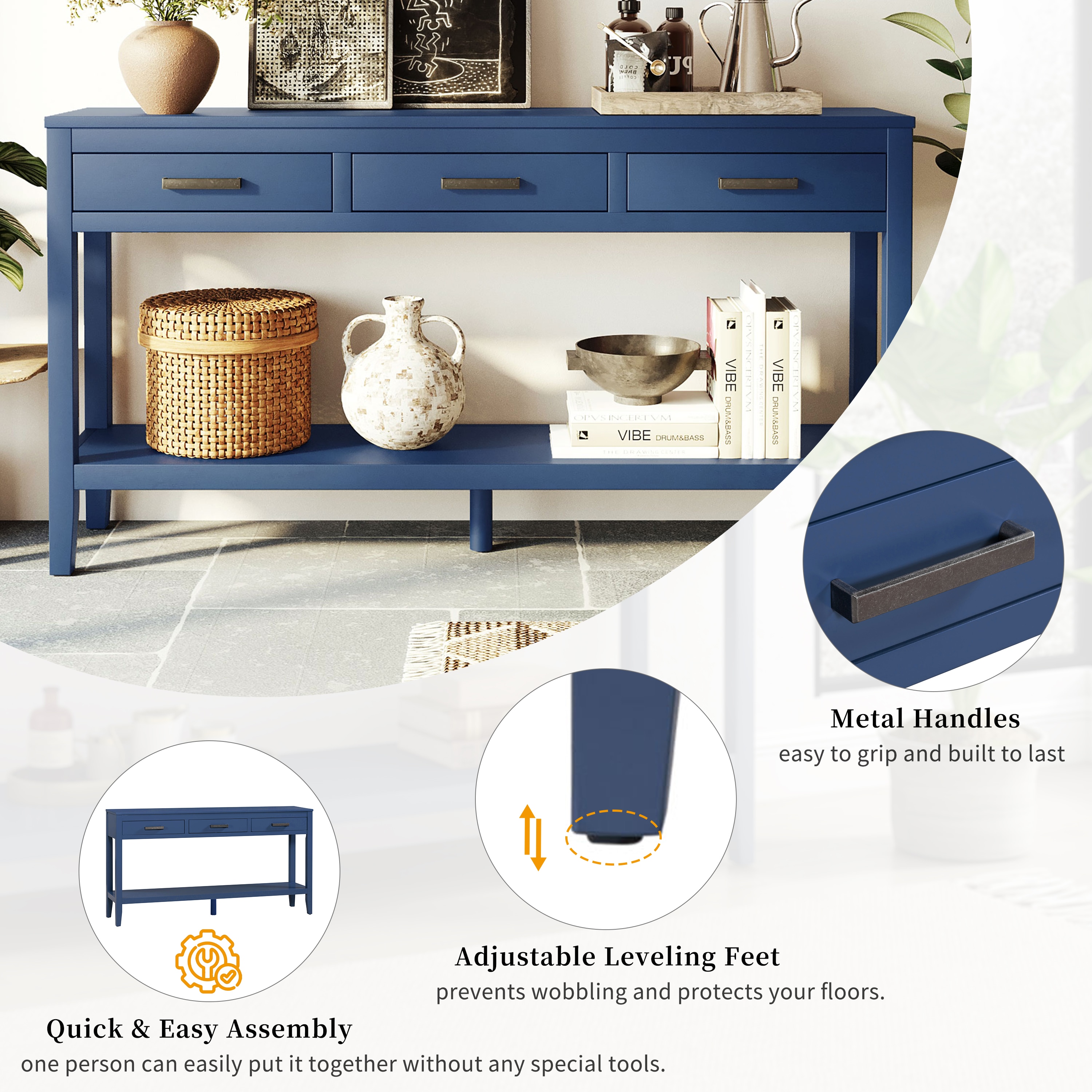 Vynxaria LS0505-7110445V Console-Sofa-Tables - View #5