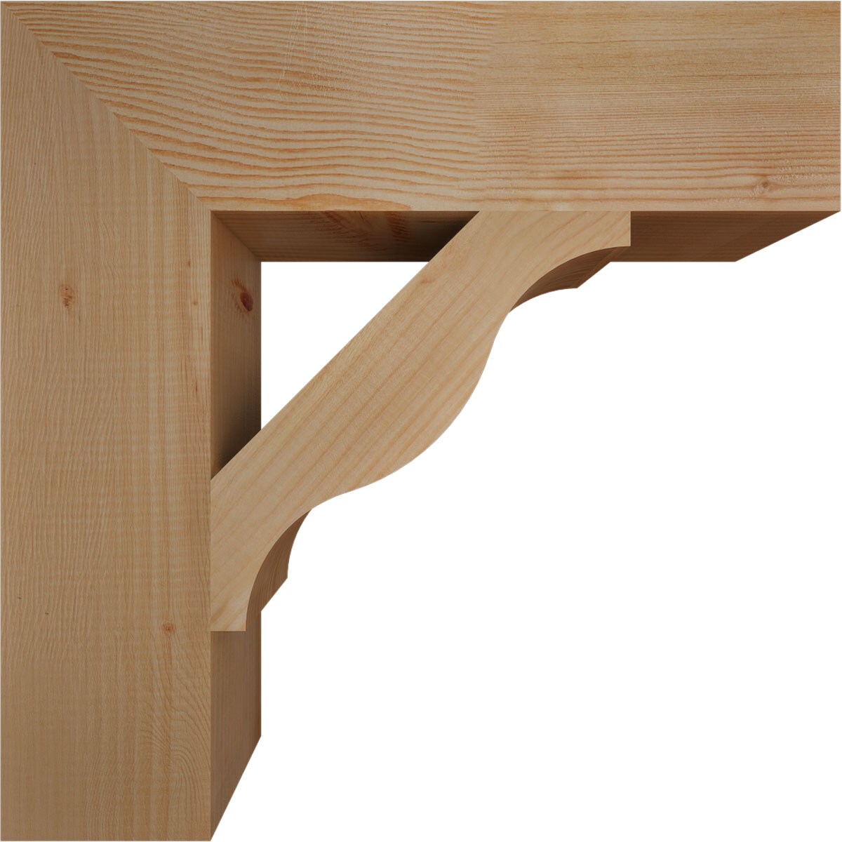 Ekena Millwork BKT06X24X24FST05SDF Exterior-Brackets-Braces - View #3