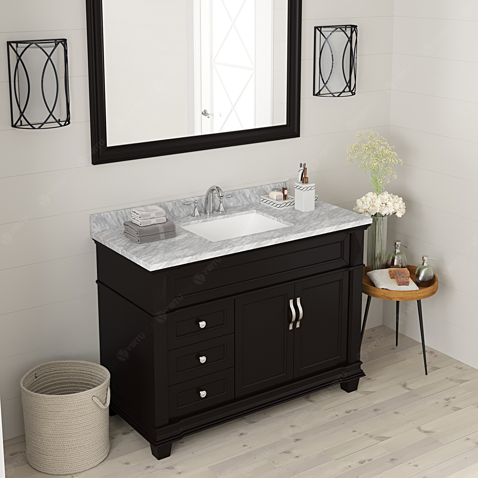 Virtu USA MS-2648-WMSQ-ES Bath-Vanity-Combo - View #3