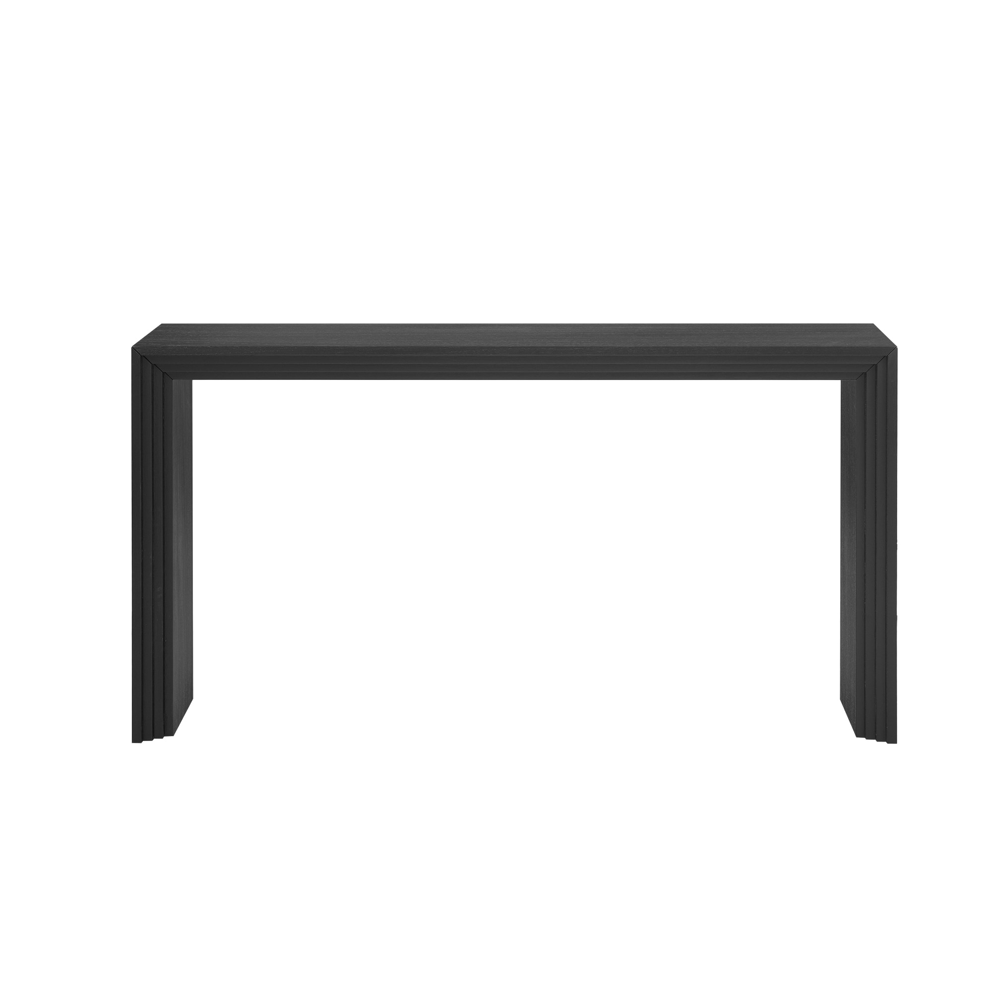 Modern Rectangular Composite 59.2-in W x 31.8-in H Console table