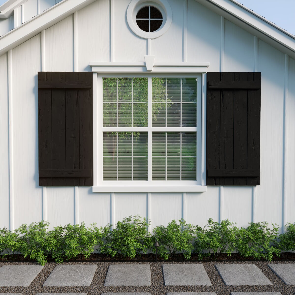 Ekena Millwork SHUBJS22X48HHPR Exterior-Shutters - View #8