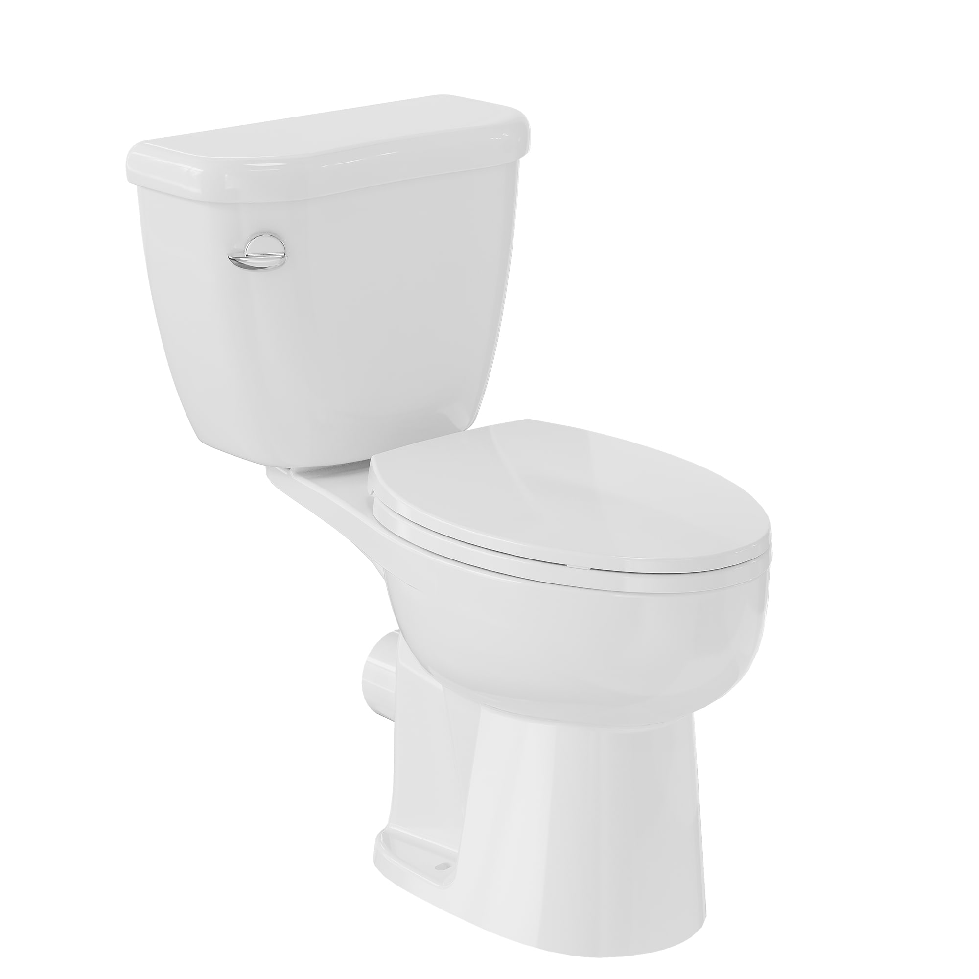 GAOMON - Wall Mounted Toilet - 13.8 Inch Compact Ceramic Toilet with Soft Close Lid and Flat Surf...