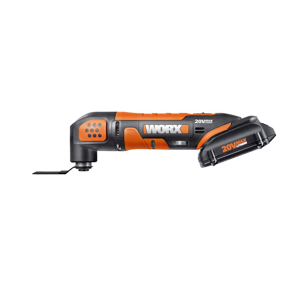BLACK+DECKER Cordless 20-volt Variable Speed 17-Piece Oscillating Multi-Tool  Kit (1-Battery Included) in the Oscillating Tool Kits department at
