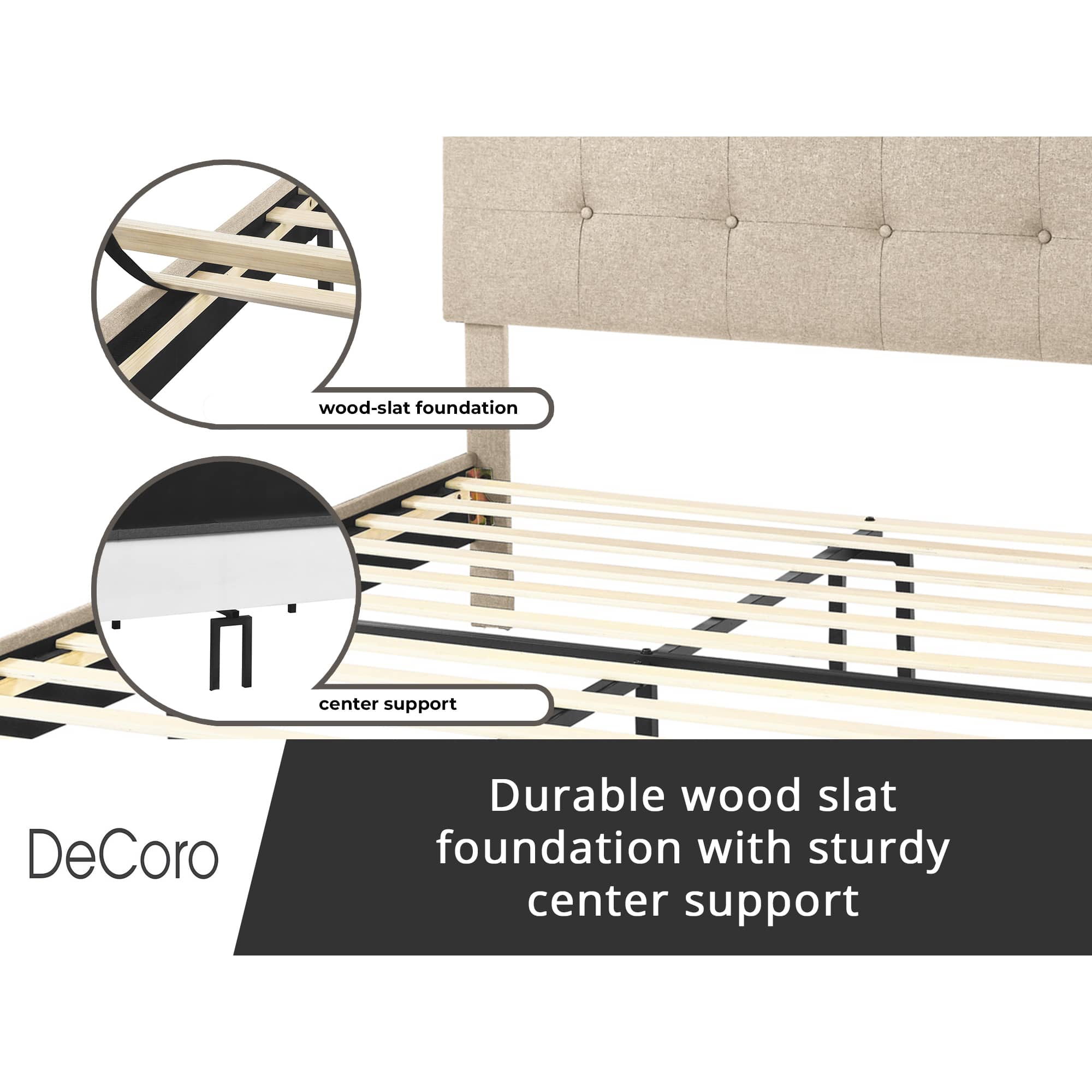 DeCoro 411249 Upholstered-Headboards - View #6
