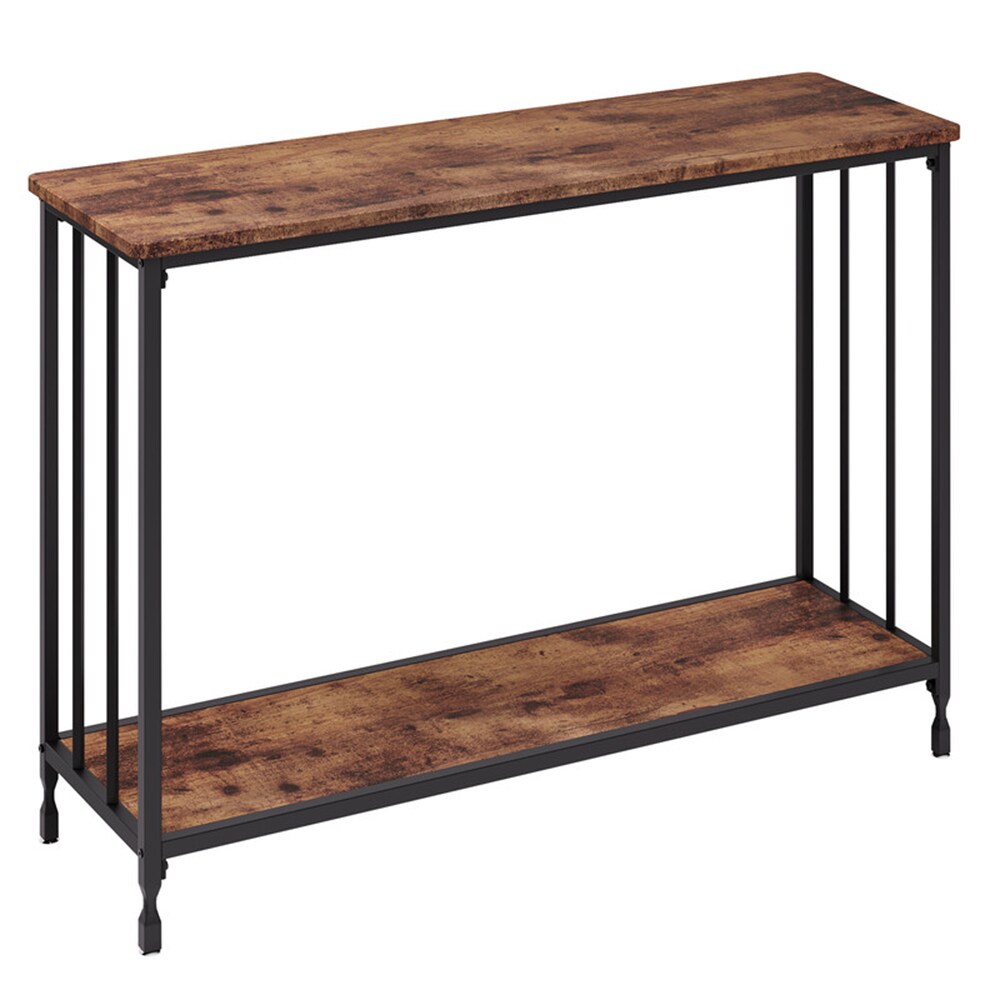 Garvee PHO-0YSW76UV Industrial Retro Brown Console table