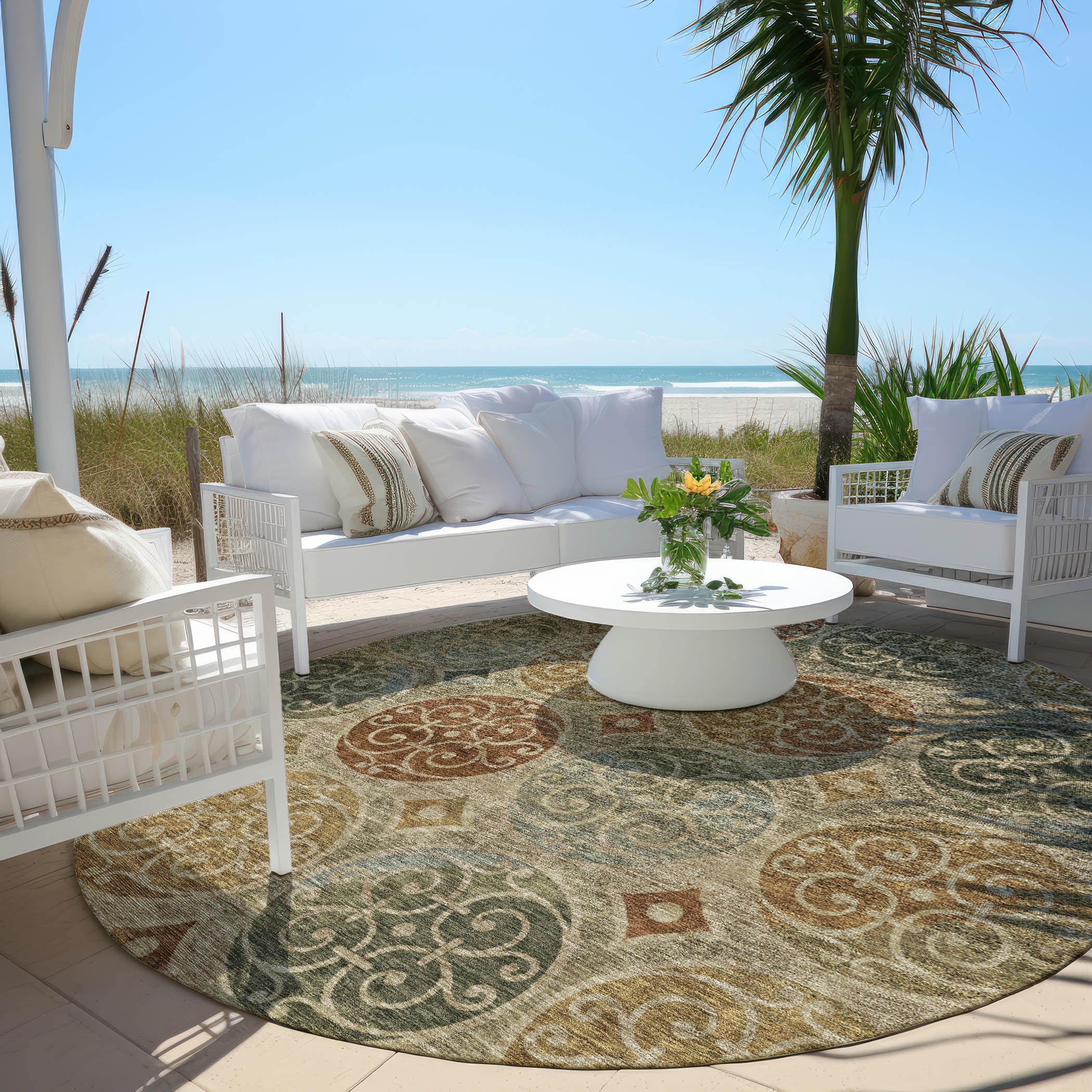 Addison Rugs ACN738TP8RO rugs - View #6