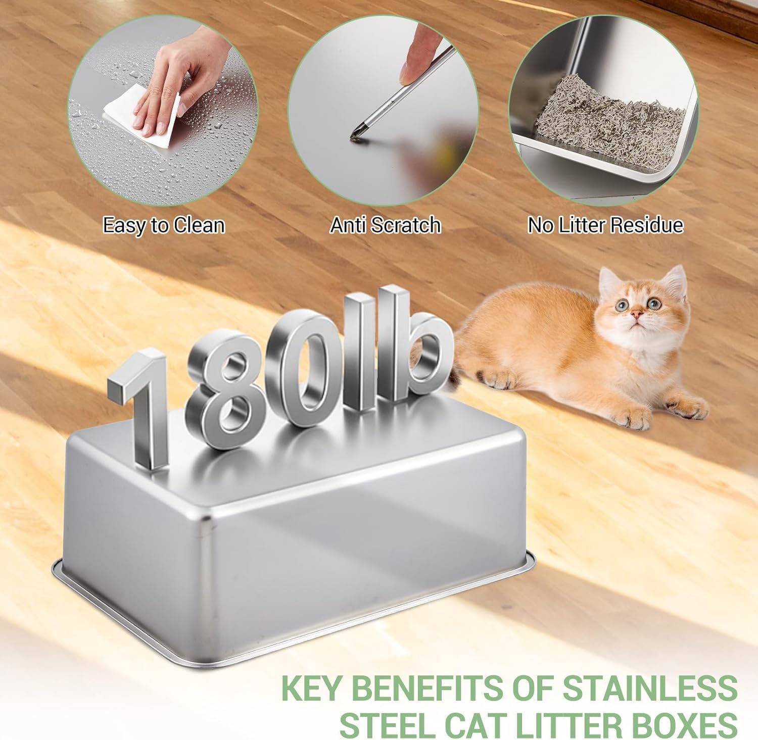 GAOMON IBTH61W1I62M7T Cat-Litter-Box - View #7