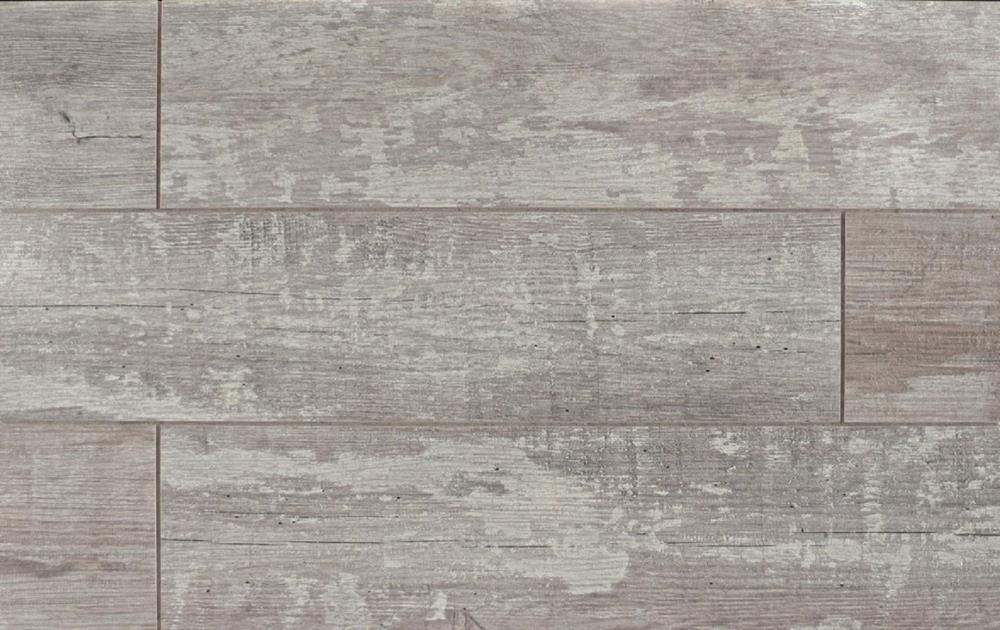 Bedrosians STPCRAWB624 Crate 16-Pack Weathered Board 6-in x 24-in Matte Porcelain Wood Look Floor and Wall Tile