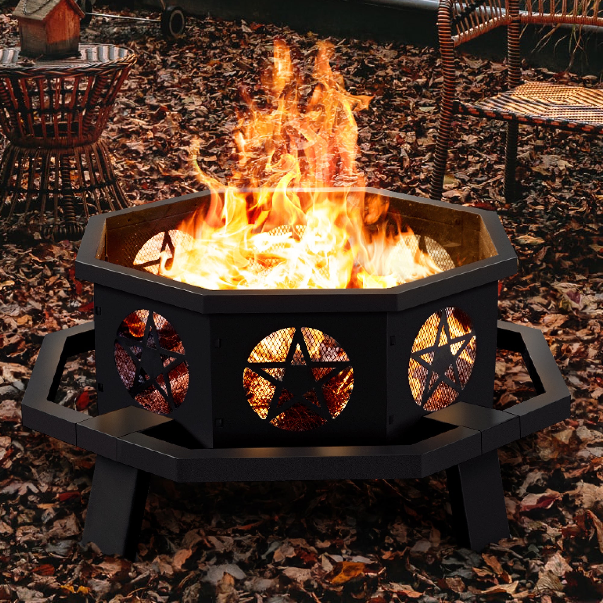 Fire pit grate lowes best sale