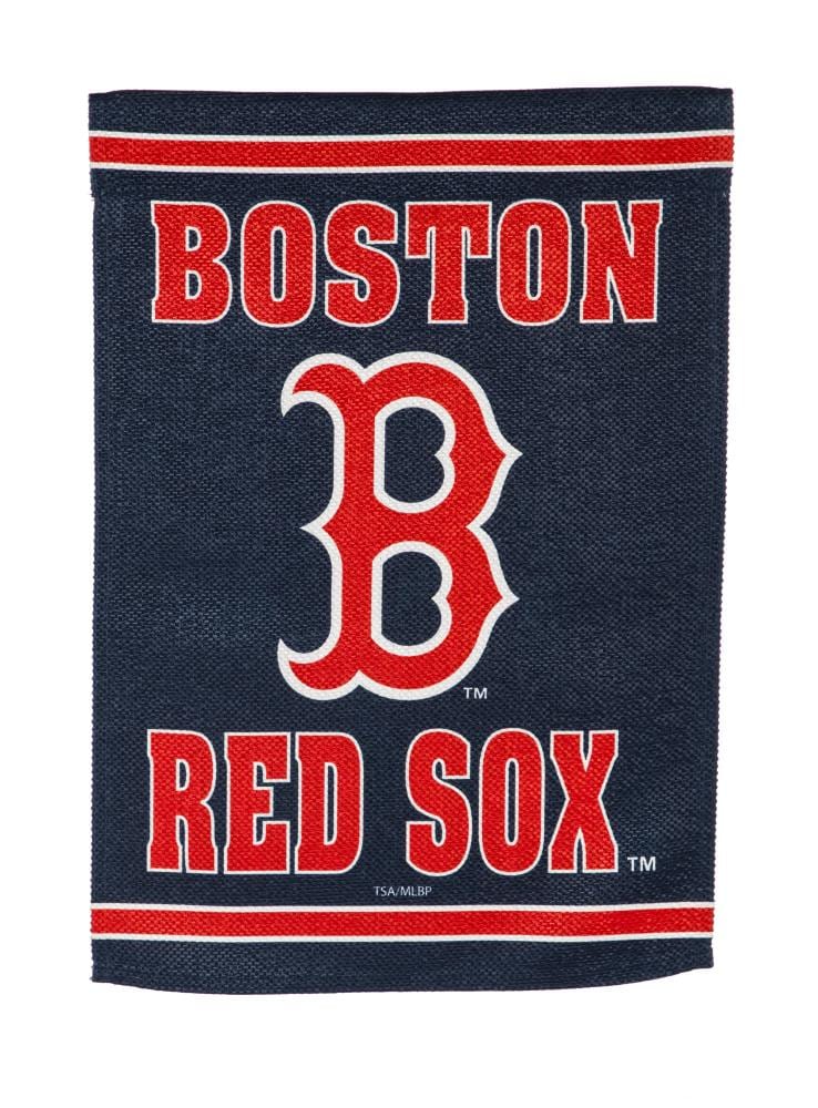 Boston Red Sox Embroidered Banner 14x22 8 time Champions - All