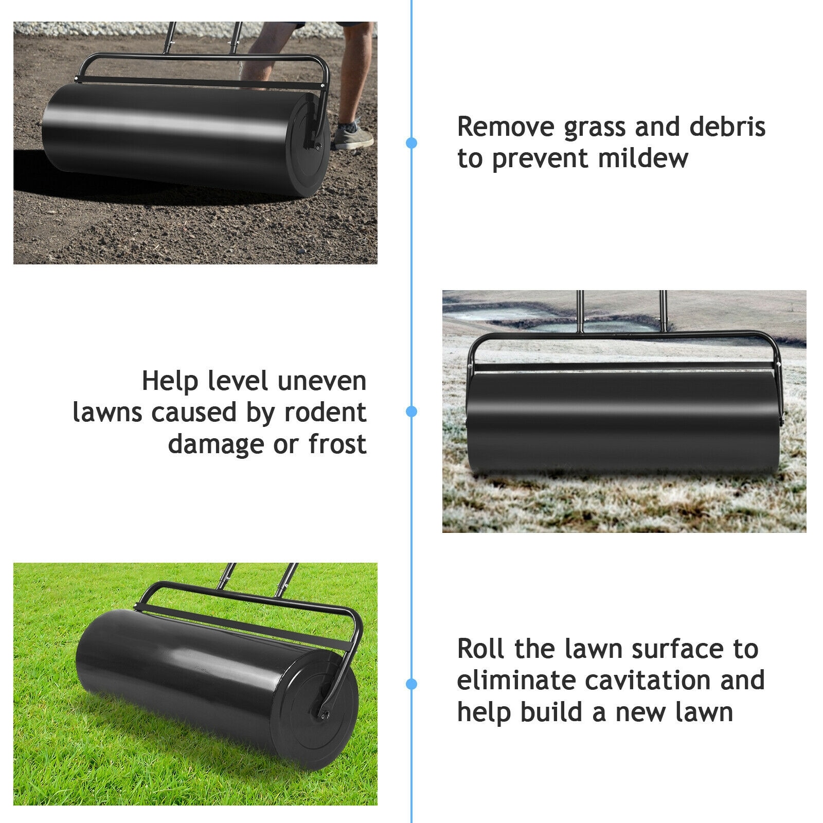 WELLFOR TBG2914DK Tow-Behind-Lawn-Rollers - View #6