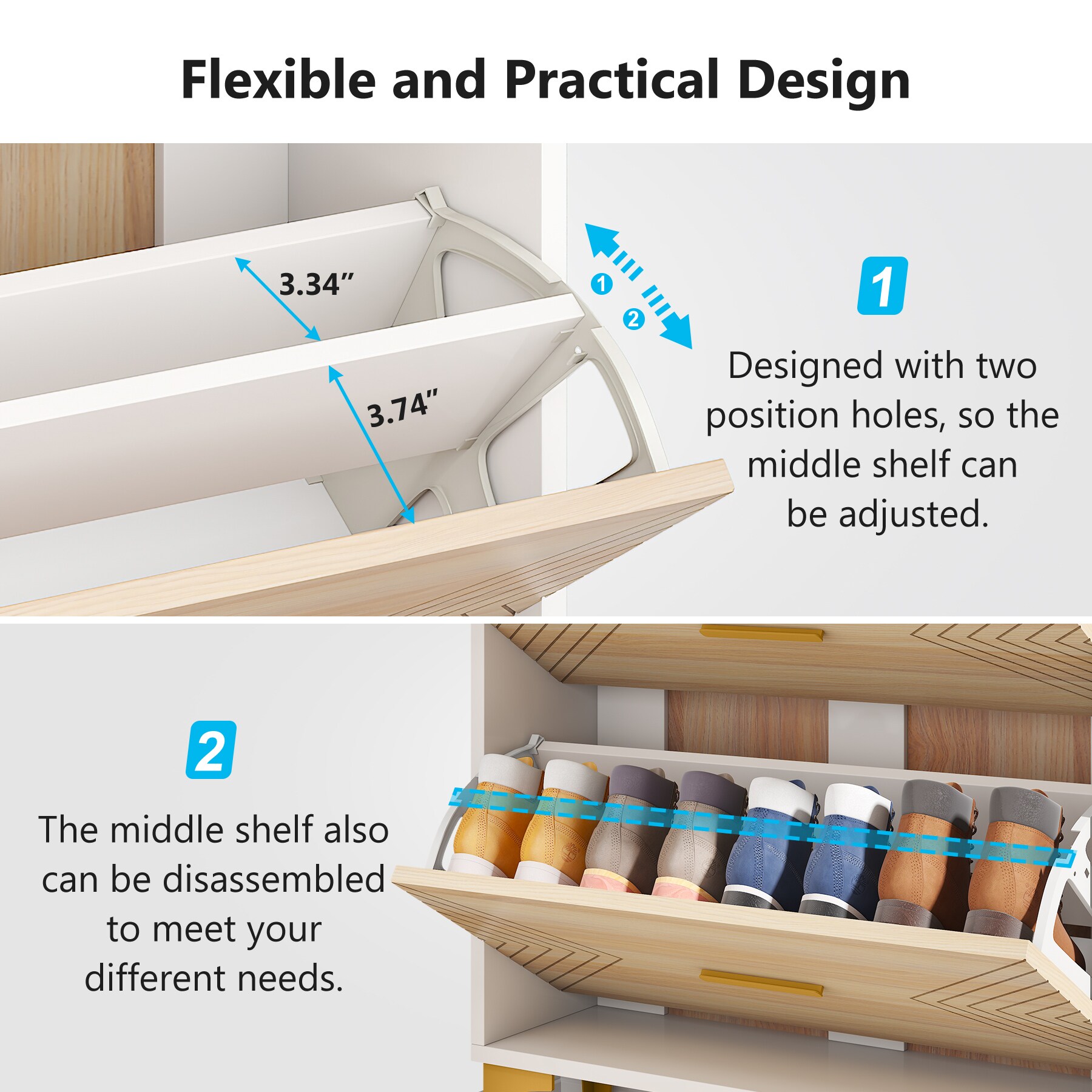 Tribesigns HOGA-F1710 Shoe-Racks - View #4
